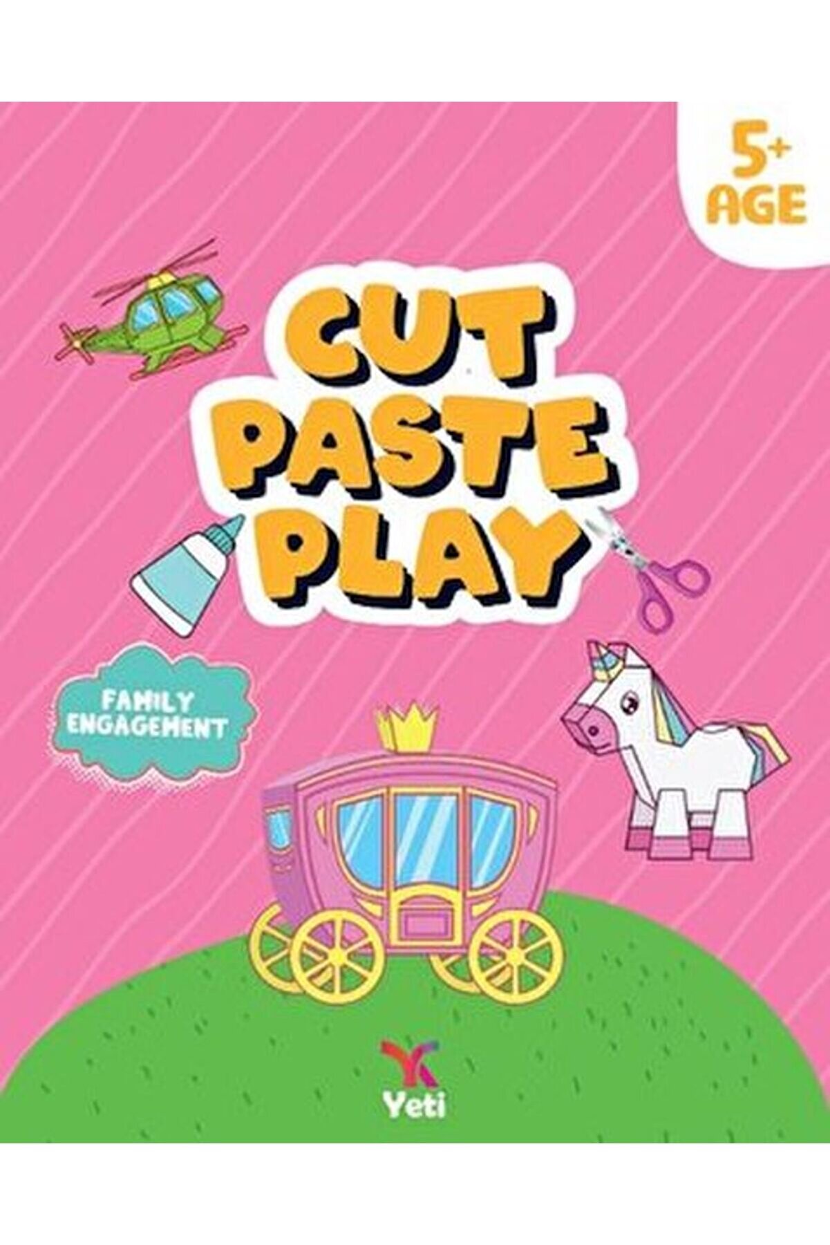 İthaki̇ Yayınları İngi̇li̇zce Kes Yapıştır Oyna Ki̇tabı 1