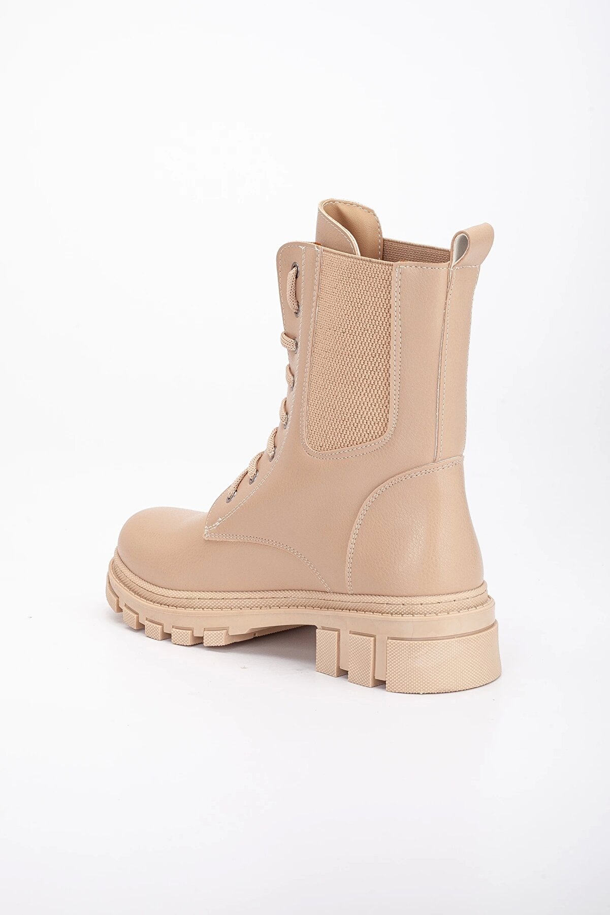 Gult Kadın Bot Lasti̇kli̇ Ipli̇ Nude Ci̇lt