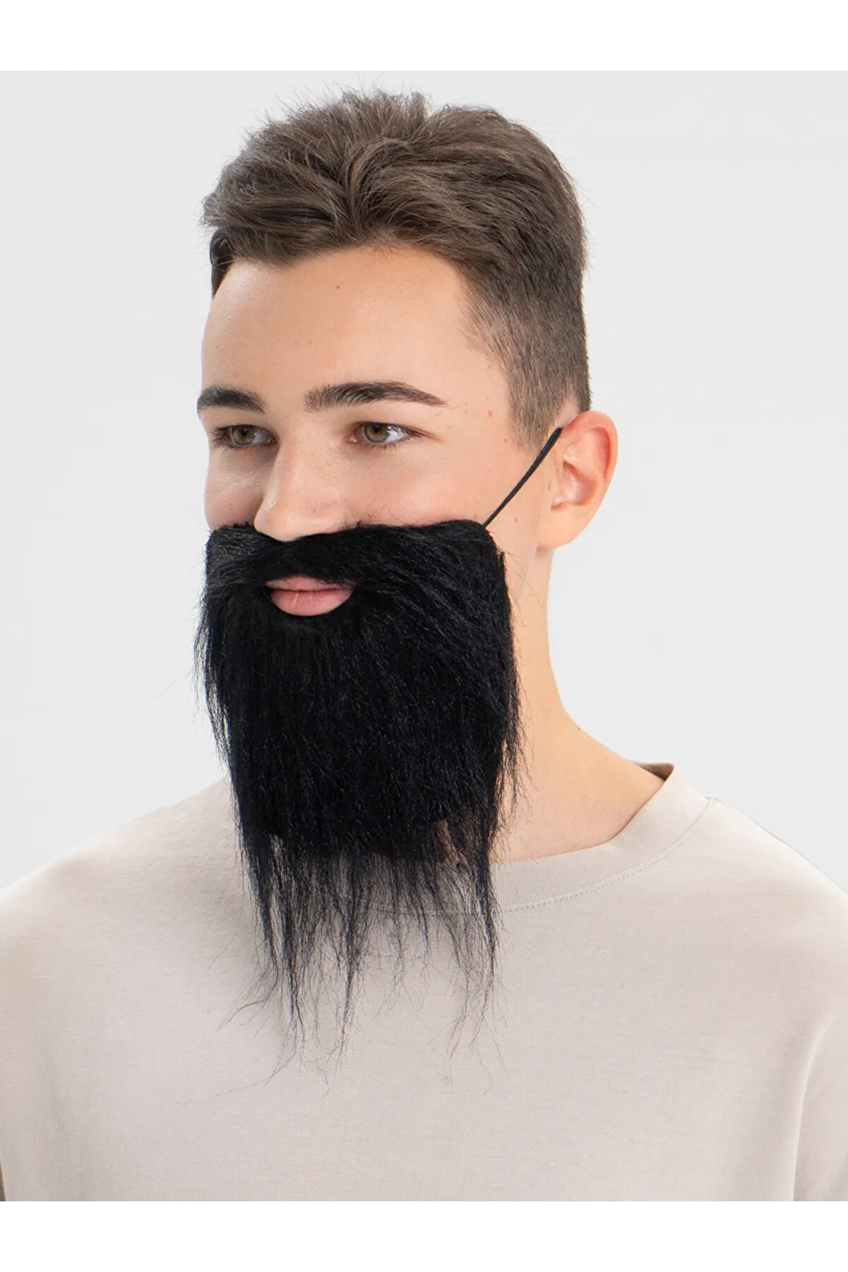Go İthalat Si̇yah Renk Takma Sakal Bıyık Takımı (5258)