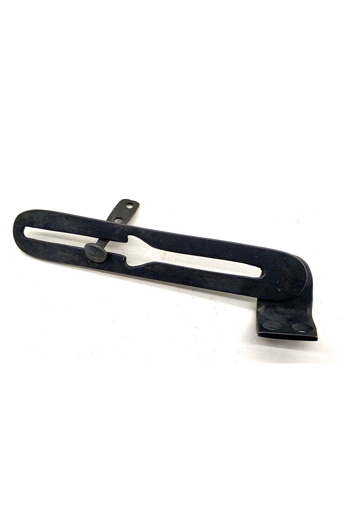 evimdeyokyok Antika Tarz Dekoratif Pirinç Vasistas Makas - 155x24 mm, Oksit