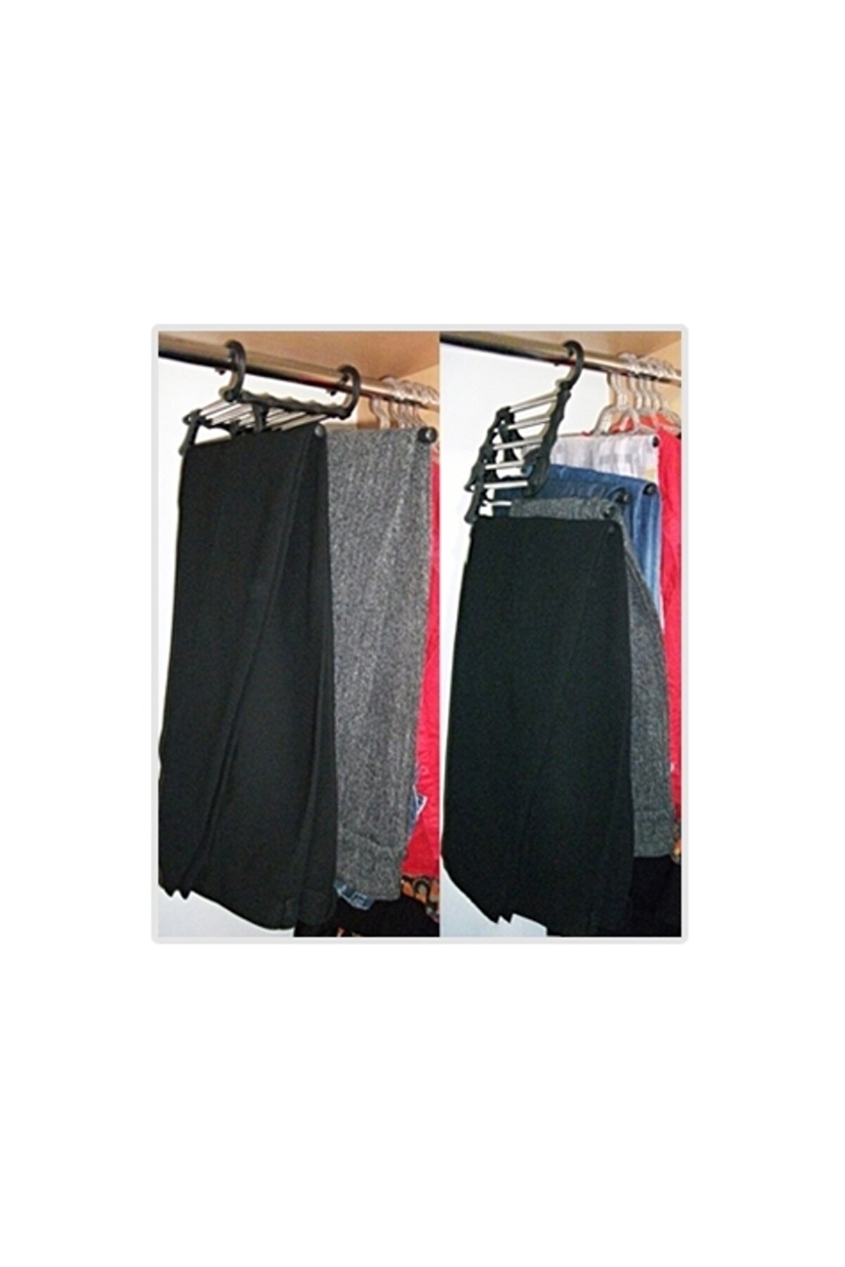 Go İthalat Magi̇c Hanger 5İn1 Pantolon Askısı (4457)