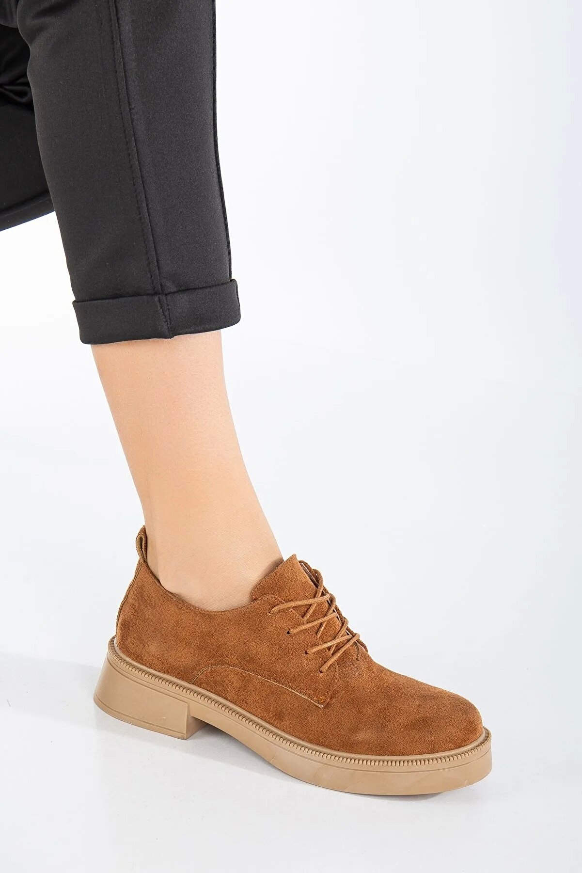 Kadın İpli̇ Loafer Taba