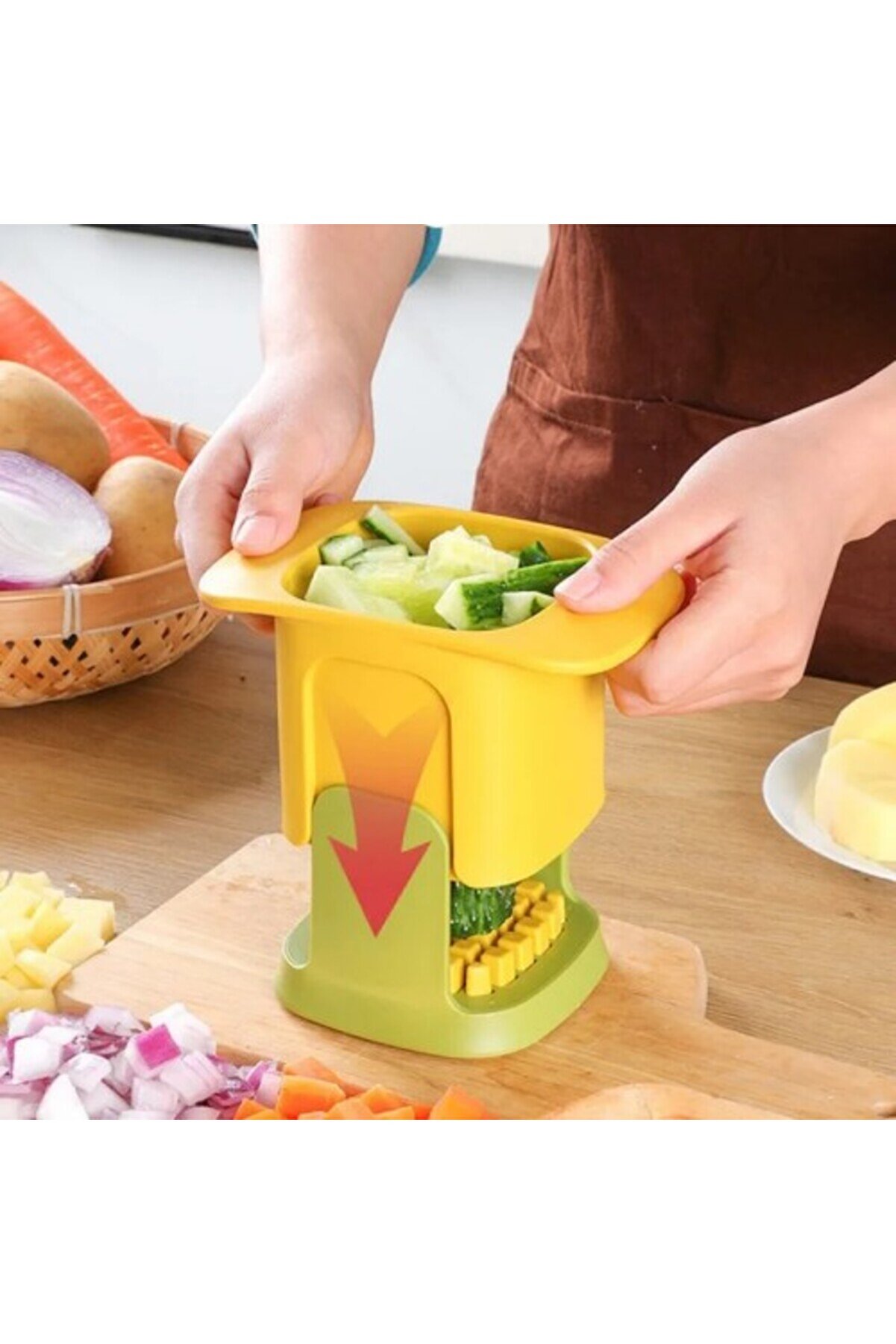 evimdeyokyok Multifonksiyon Sebze Meyve Doğrayıcı