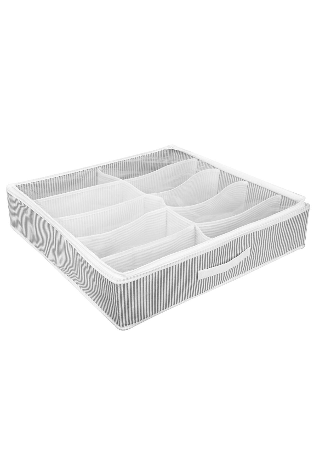 Ethab Ti̇caret Ayakkabı Saklama &Ccedil;antası 10 B&ouml;lmeli̇ Shoes Under Ayakkabı Hurcu - Gri̇ (4767) - Ktj7363-8913