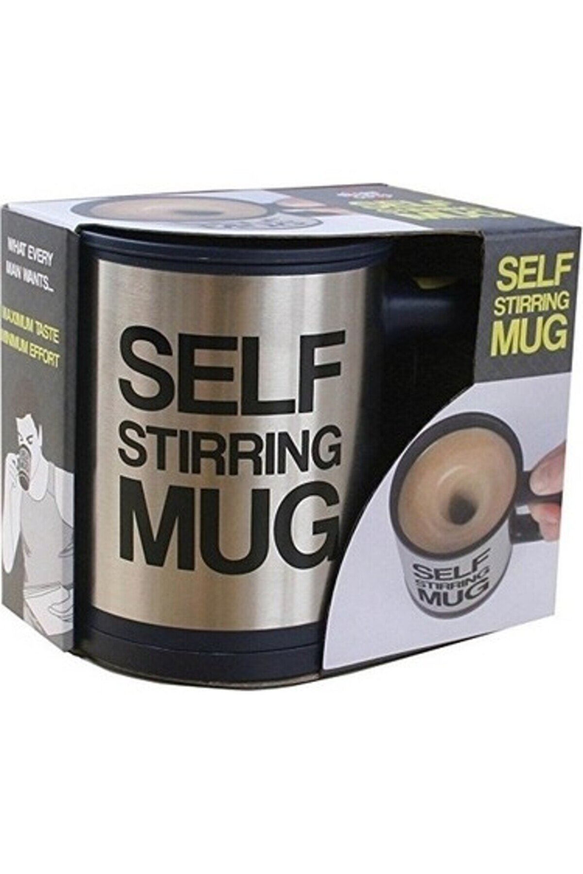 Go İthalat Karıştırıcı &Ouml;zelli̇kli̇ Mi̇kser Kupa Bardak Self Sti̇rri̇ng Mug (4457)