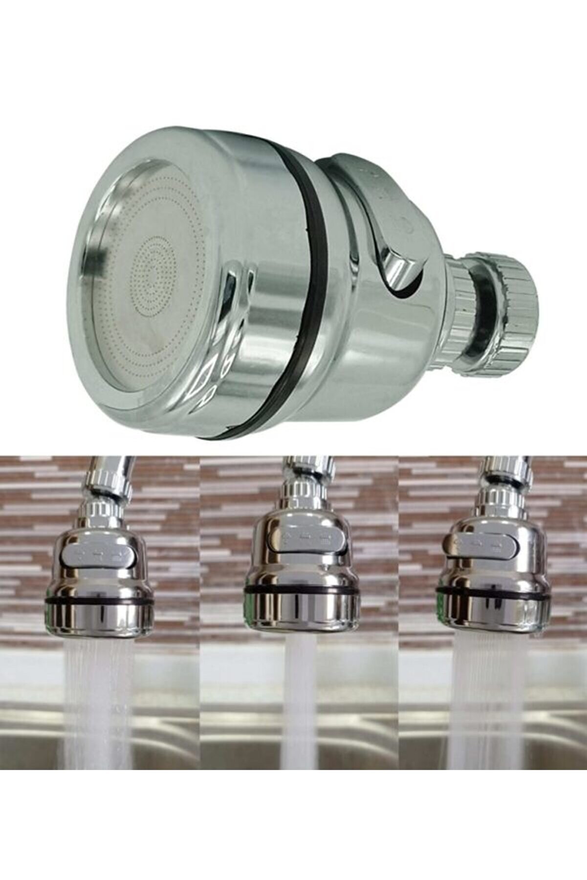 Go İthalat Musluk Ucu Krom (4457)