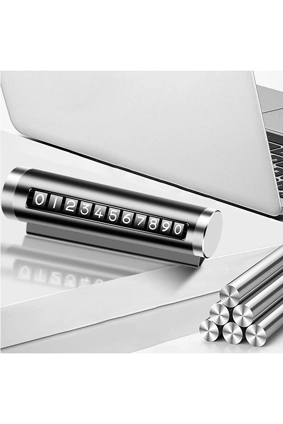 Go İthalat Al&uuml;mi̇nyum Kasa Si̇yah Renk &Ccedil;evi̇rmeli̇ Ara&ccedil; I&ccedil;i̇ Telefon Numarat&ouml;r&uuml; Park Oto Numarat&ouml;r&uuml; (4674)