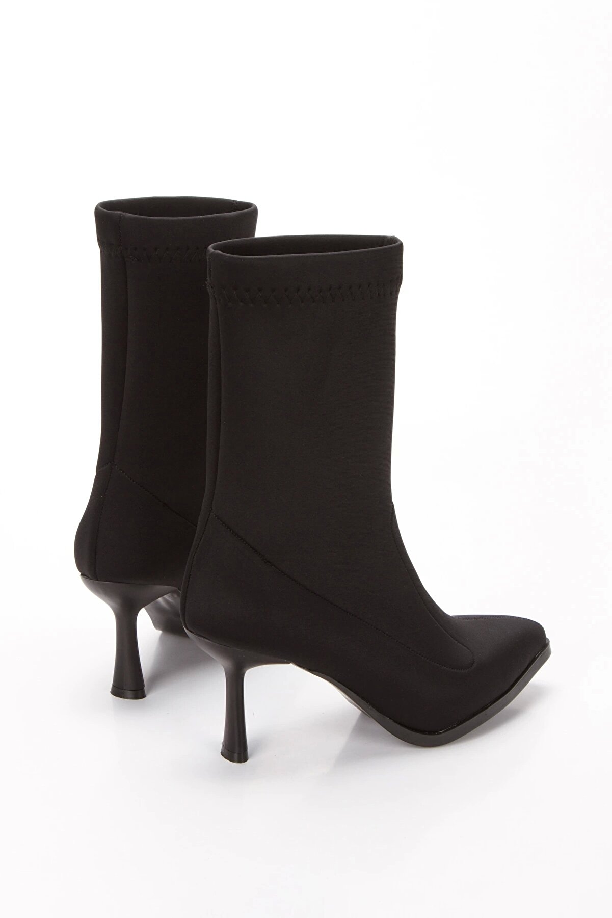 Gult Kadın Çorap Çi̇zme Bot Esnek Dalgıç Kumaşı İncetopuklu