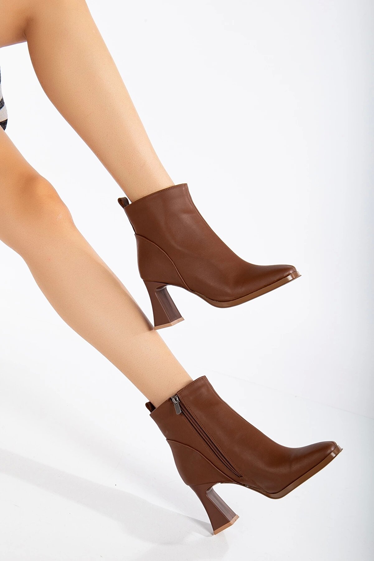 Gult Kadın 8 Cm Topuklu Özel Bot