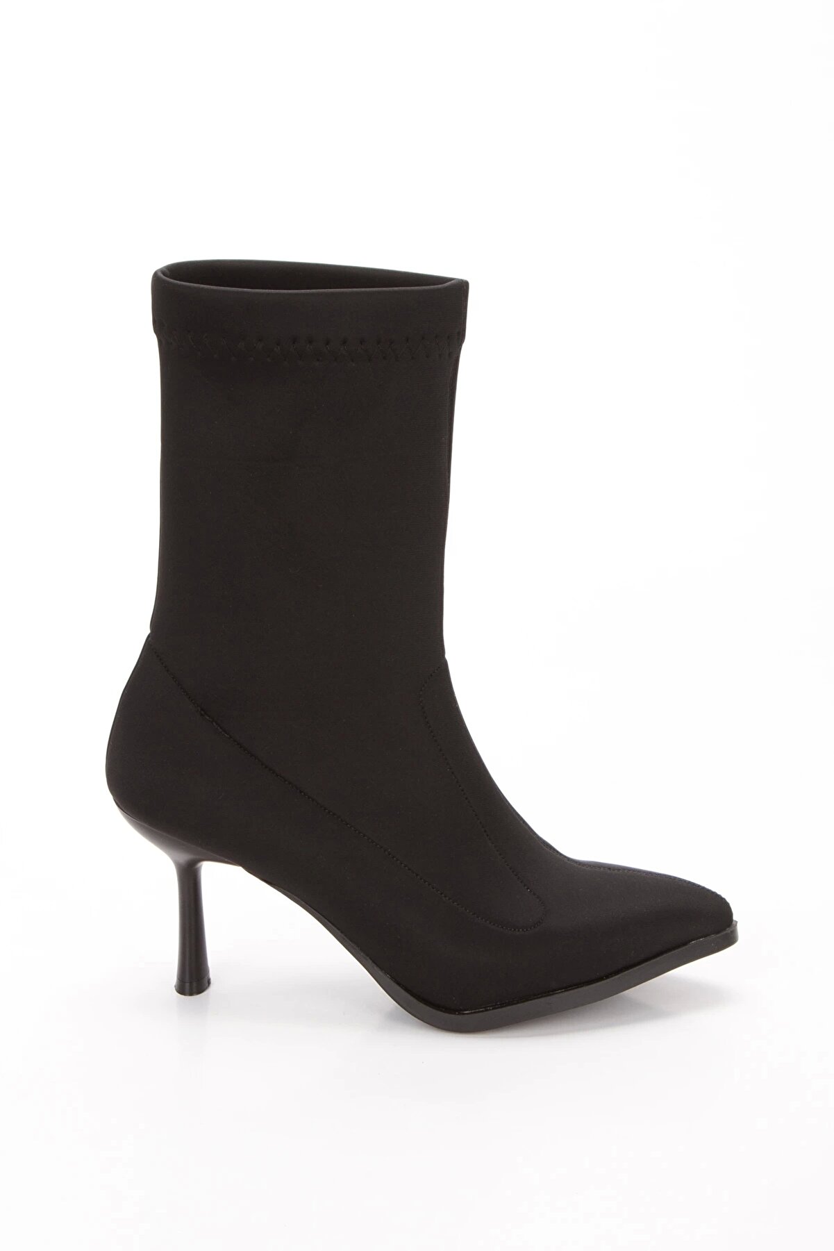 Gult Kadın Çorap Çi̇zme Bot Esnek Dalgıç Kumaşı İncetopuklu