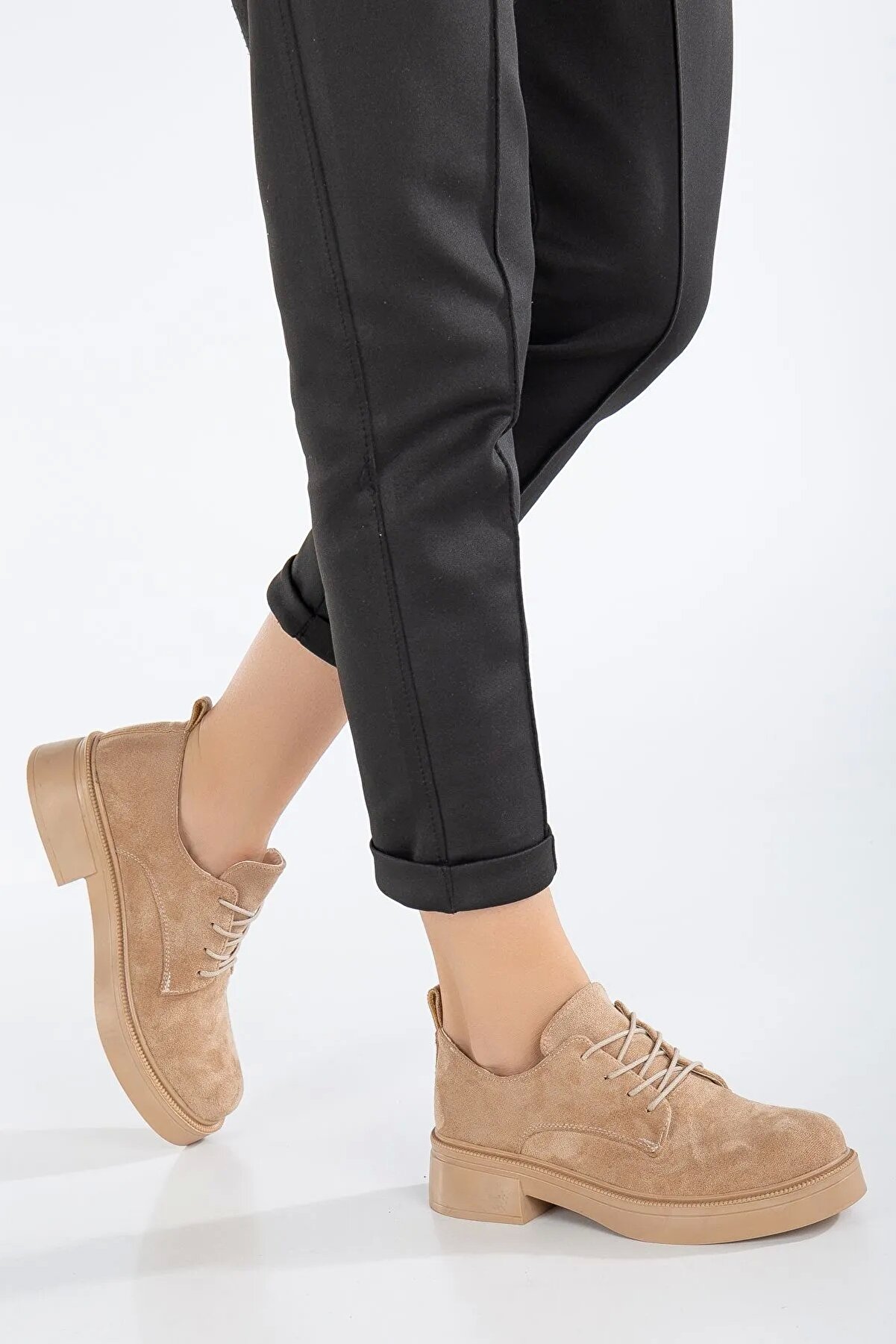 Kadın İpli̇ Loafer Nude