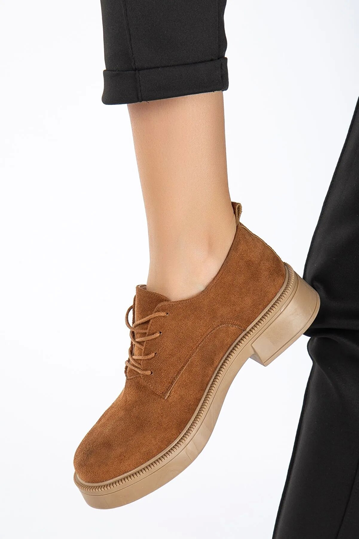 Kadın İpli̇ Loafer Taba