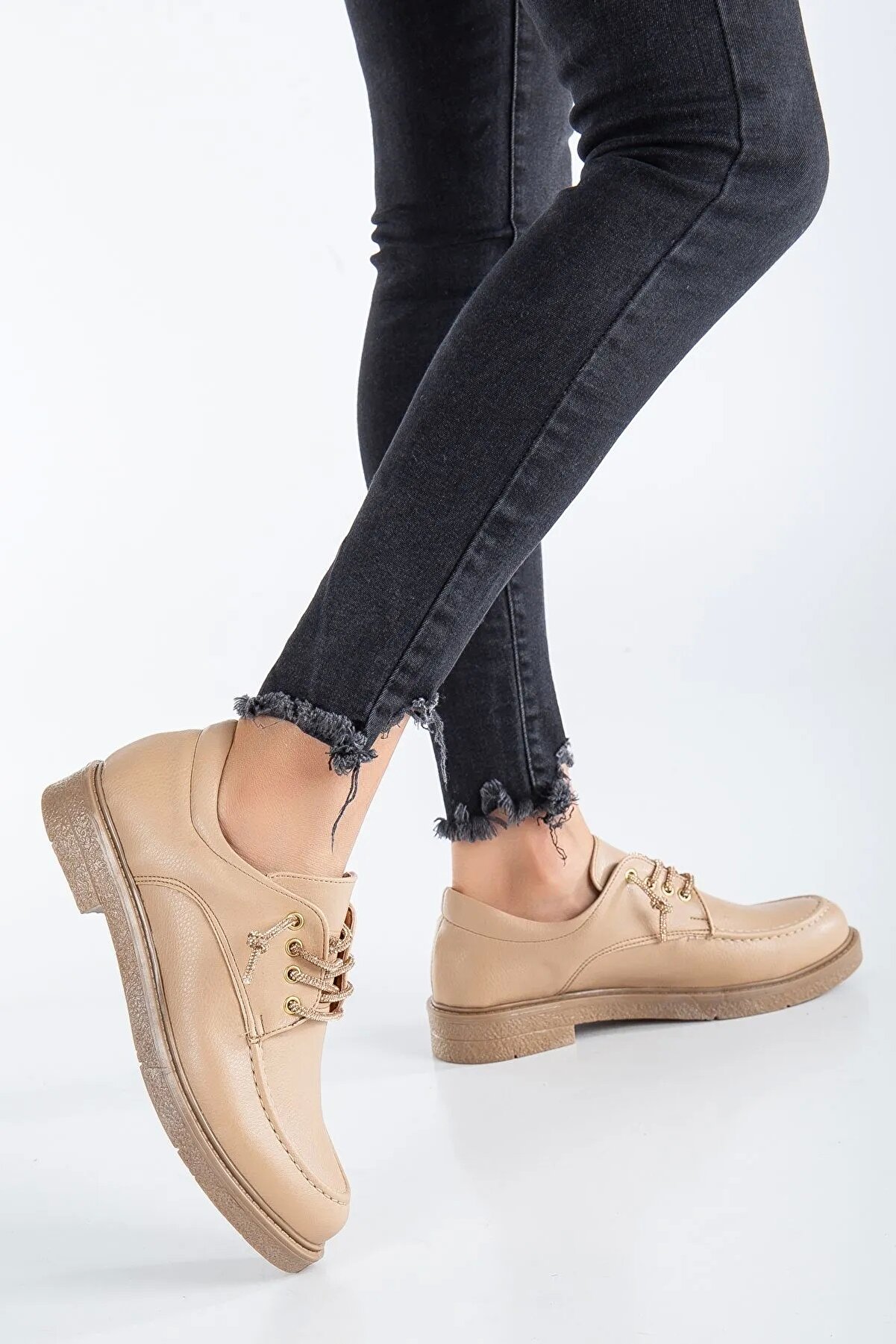 Gult Kadın Günlük Sessi̇z Termo Taban Rahat Ayakkabı