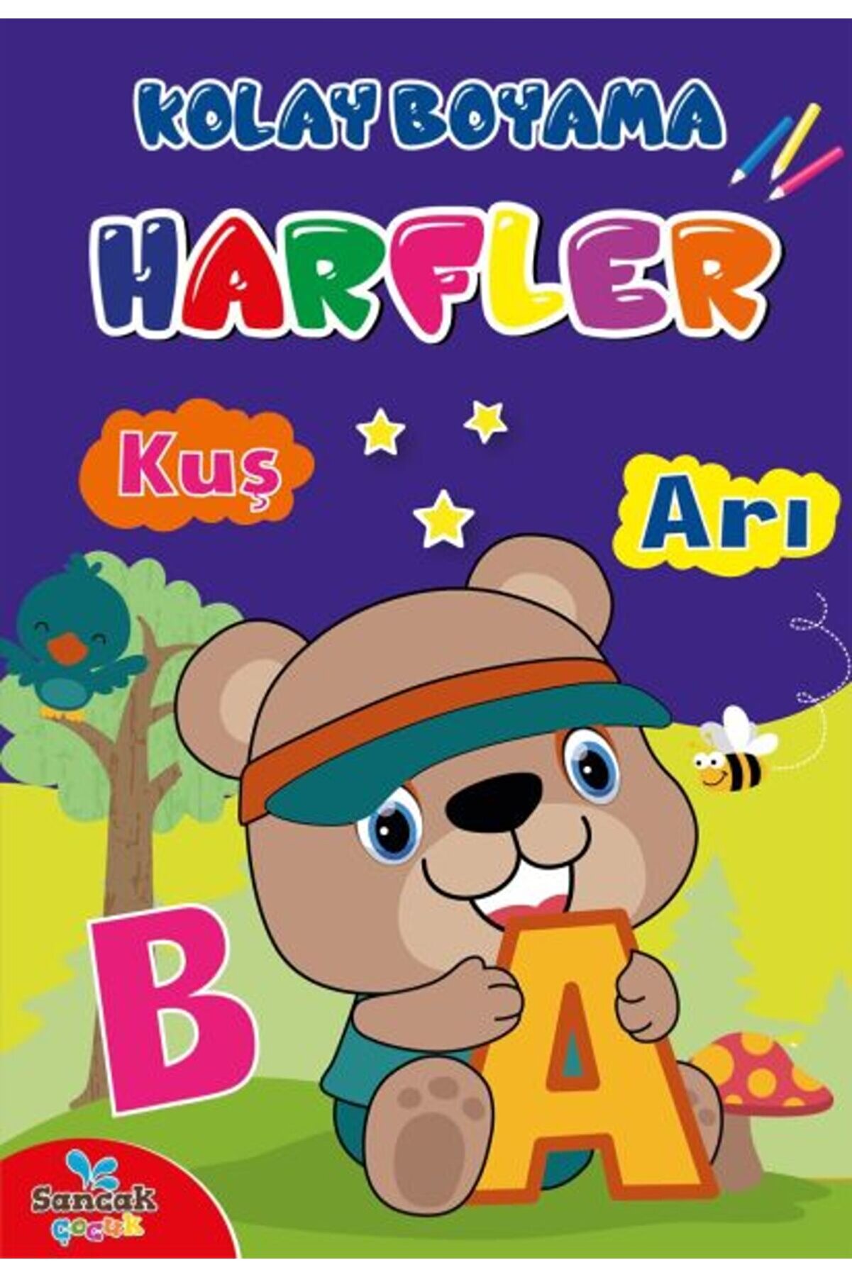 Ti̇maş Yayınları Kolay Boyama - Harfler