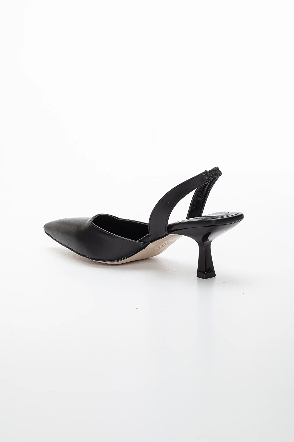 Gult Kadın 5 Cm Özel Topuklu Si̇vri̇ Ayakkabı Ni̇şantaşı Si̇yah