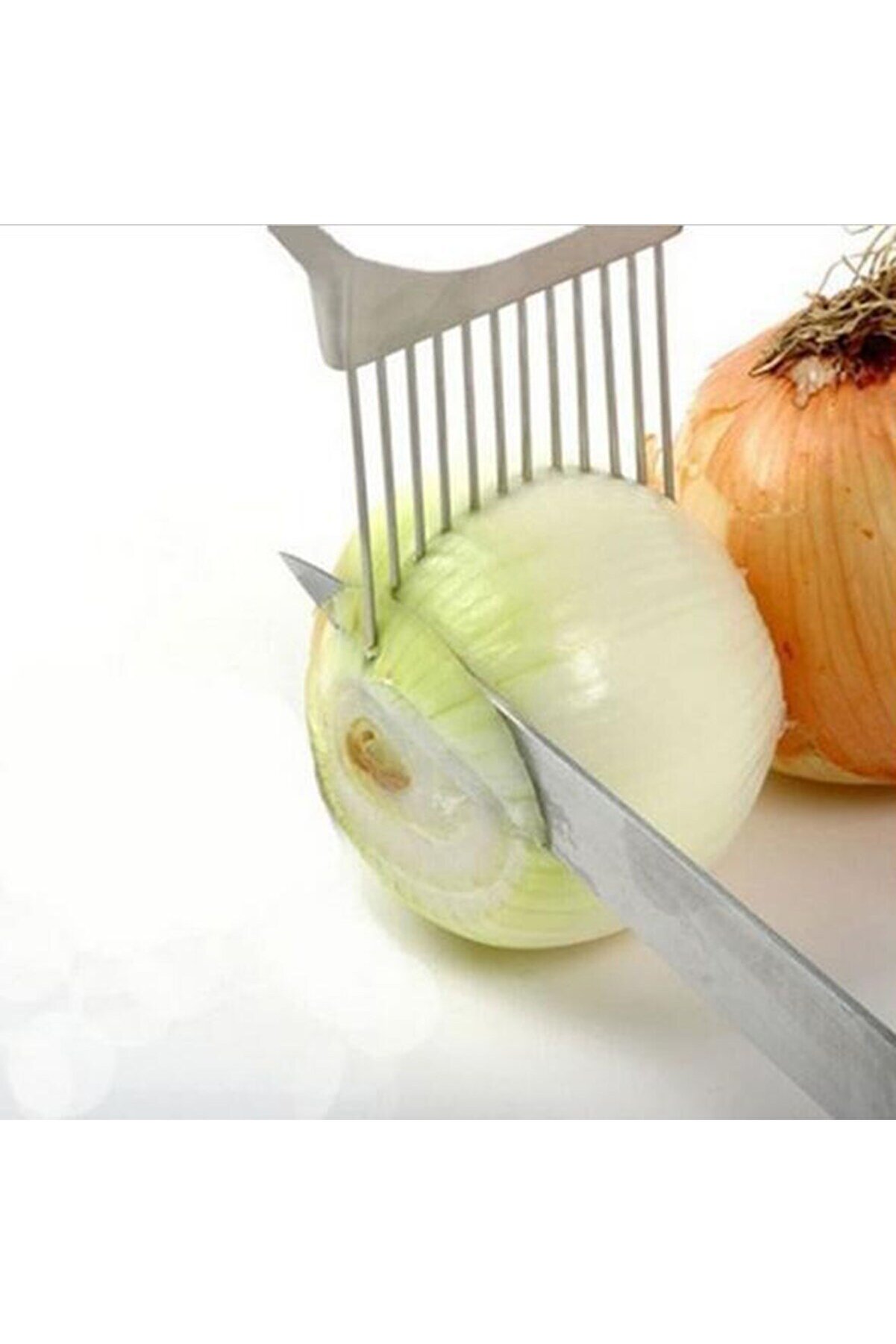 Go İthalat Prati̇k Kolay Eşi̇t Şeki̇lde Sebze Kesme Di̇li̇mleme Aleti̇ Aparatı (4457)