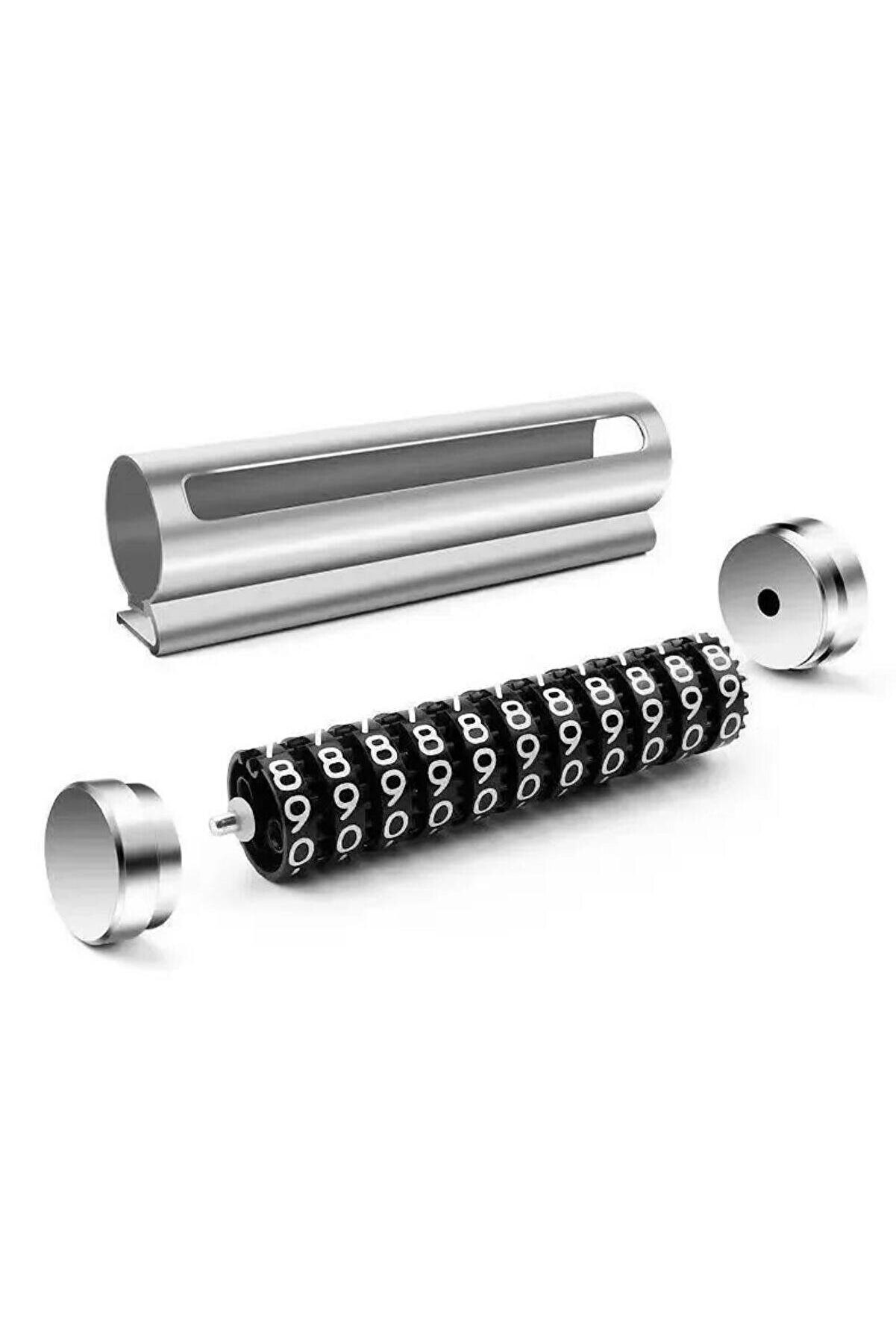 Go İthalat Al&uuml;mi̇nyum Kasa Gri̇ Renk &Ccedil;evi̇rmeli̇ Ara&ccedil; I&ccedil;i̇ Telefon Numarat&ouml;r&uuml; Park Oto Numarat&ouml;r&uuml; (4674)