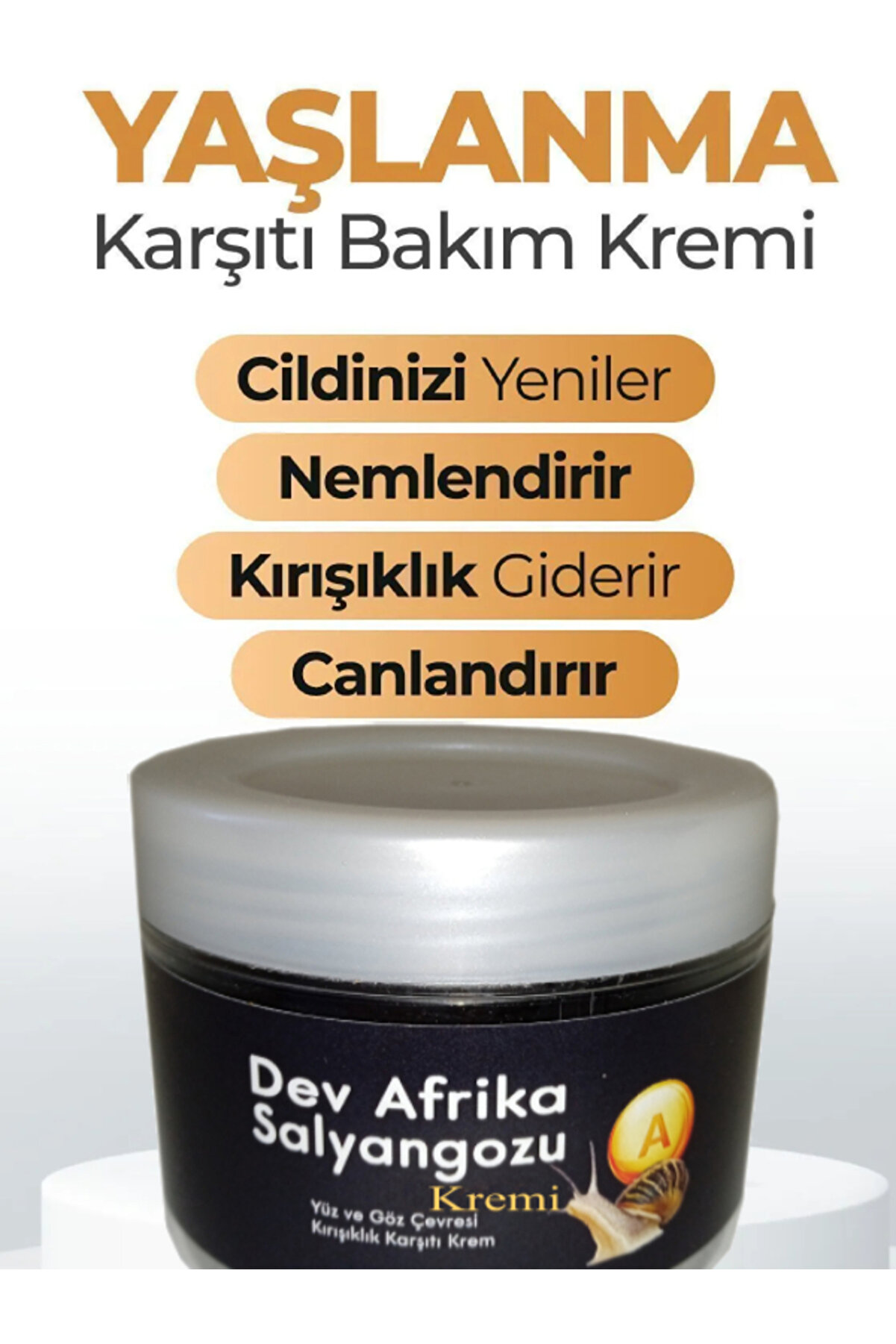 Dev Afri̇ka Salyangoz Yüzde Karısıklık Karsıtı Bakım Kremi̇ 100 Ml X 2 Adet