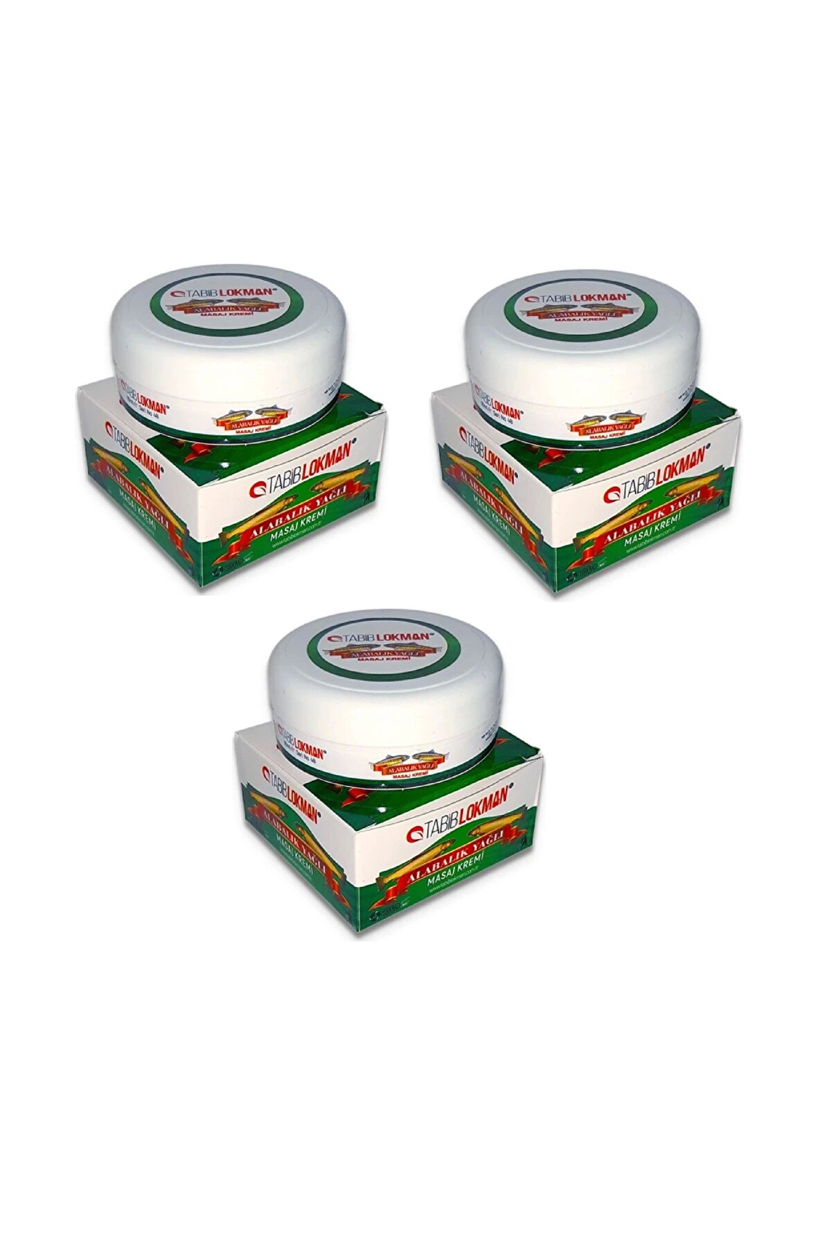 Tabib Lokman Alabalık Yağlı Masaj Kremi 65 Ml- 3 Adet