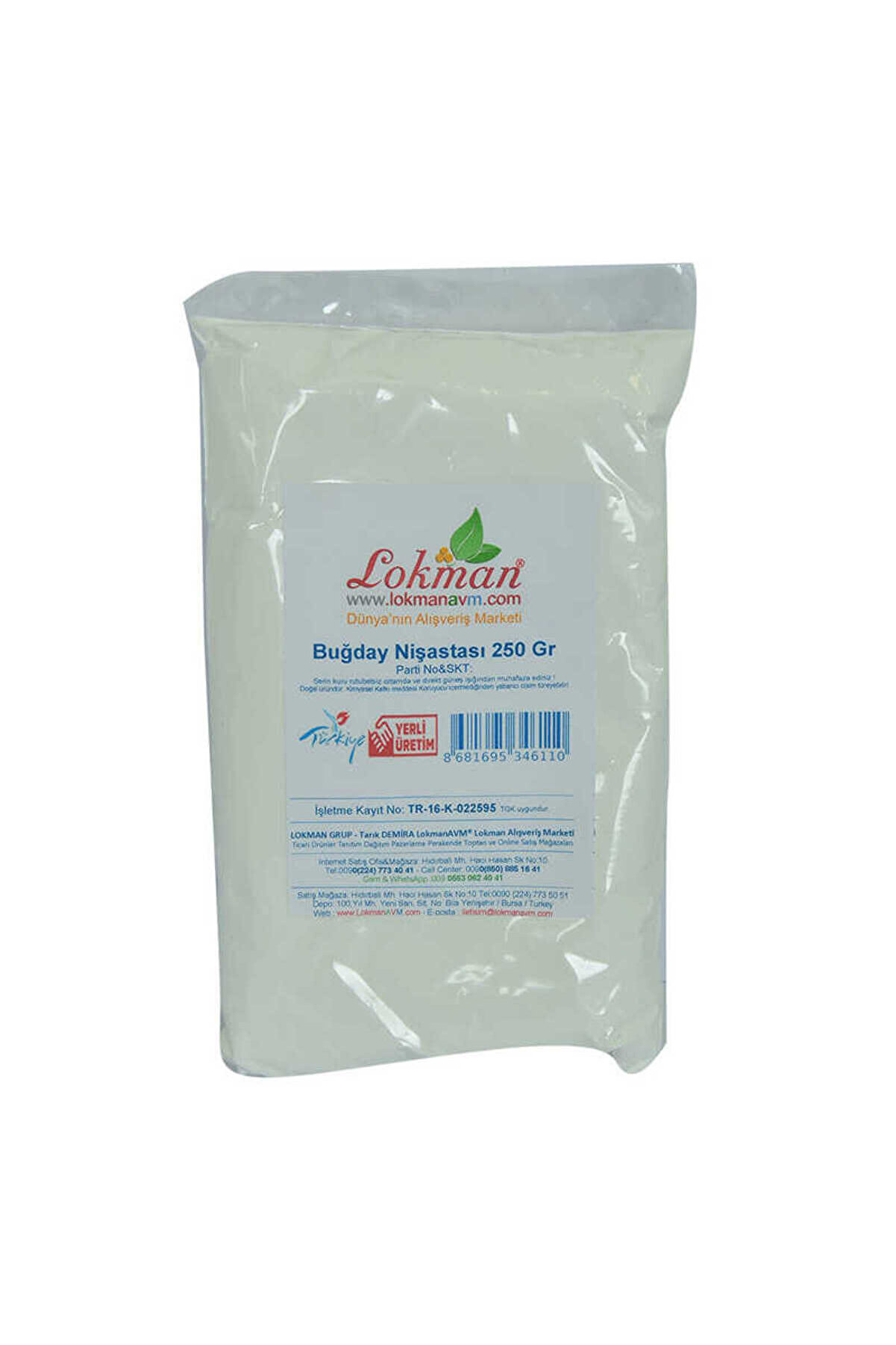 Aycer Buğday Ni̇şastası 250 Gr Paket