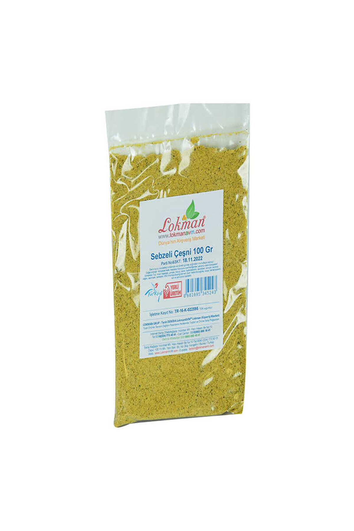 Se&ccedil;ki̇n Trend Sebzeli̇ &Ccedil;eşni̇ Karışık Magi̇ Baharatı 100 Gr Paket