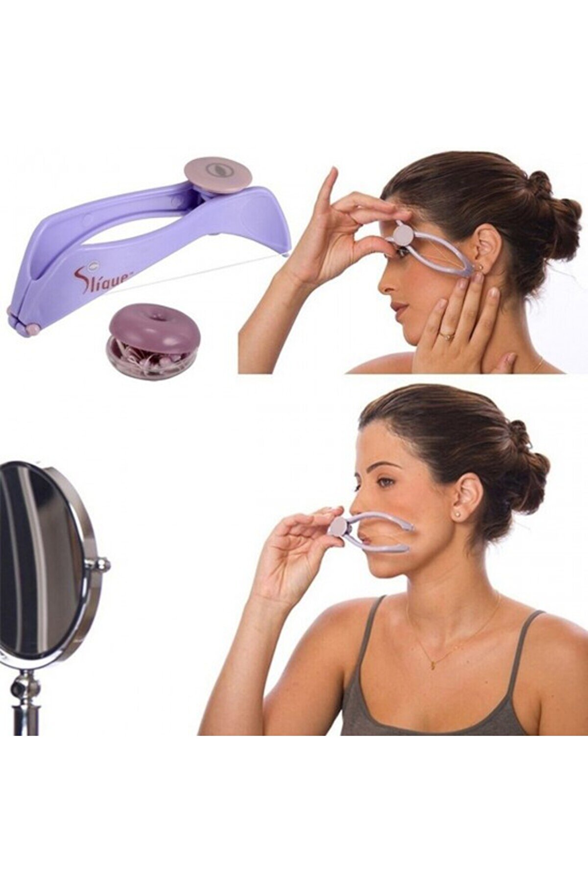 Go İthalat Sli̇que İpli̇ Bıyık Alma Aleti̇ (4457)