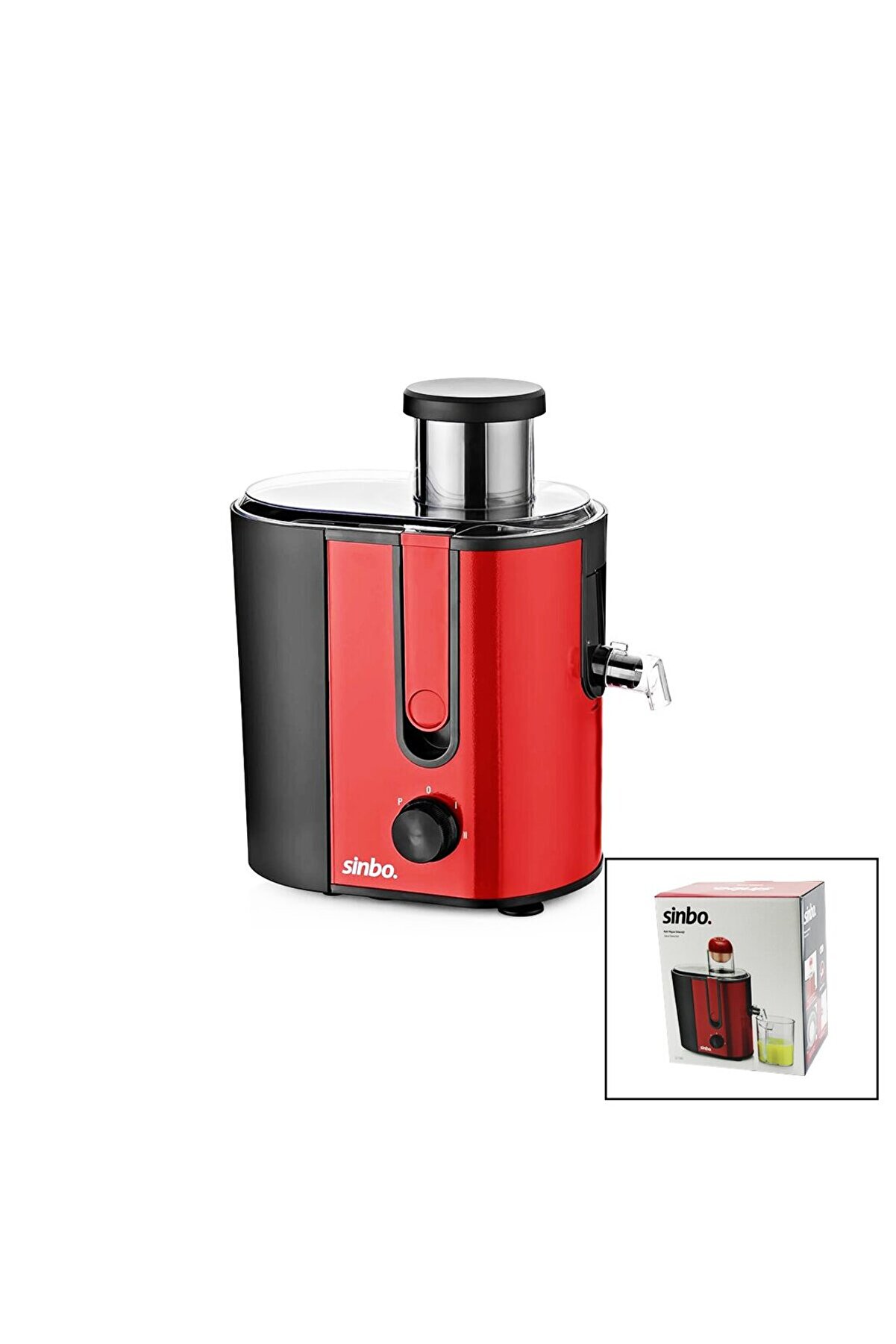 Go İthalat Katı Meyve Sıkacak &Ccedil;eli̇k Fi̇ltre - G&uuml;venli̇k Kolu - Posa1250Ml M.suyu450Ml Sj-3143 (4457)
