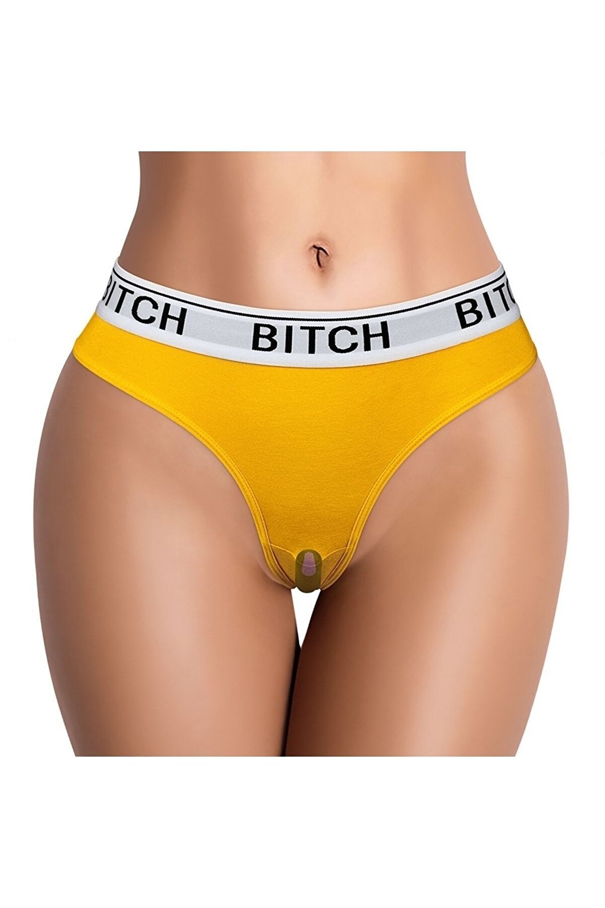 Lovetoy Bi̇tch Vi̇brati̇ng Panti̇es Small-Medi̇um Uzaktan Kumandalı Gi̇yi̇lebi̇li̇r K&uuml;lotlu Vi̇brat&ouml;r