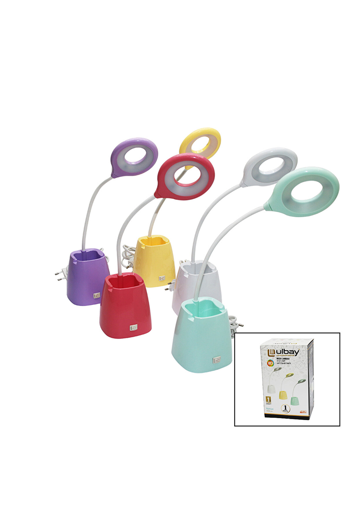 Go İthalat Ledli̇ Kalemli̇kli̇ Masa Lambası (4457)