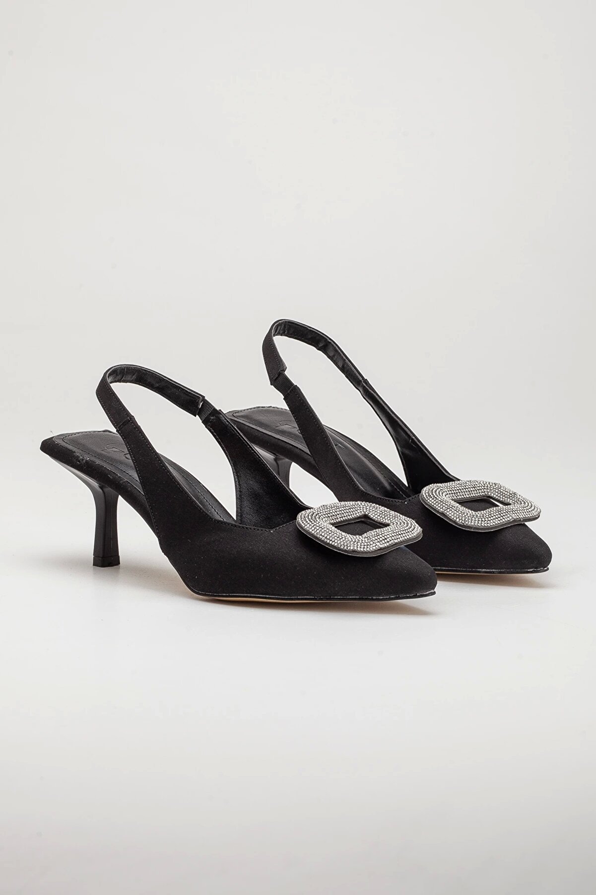 Gult Kadın 7 Cm Saten Günlük Yazlık Ayakkabı