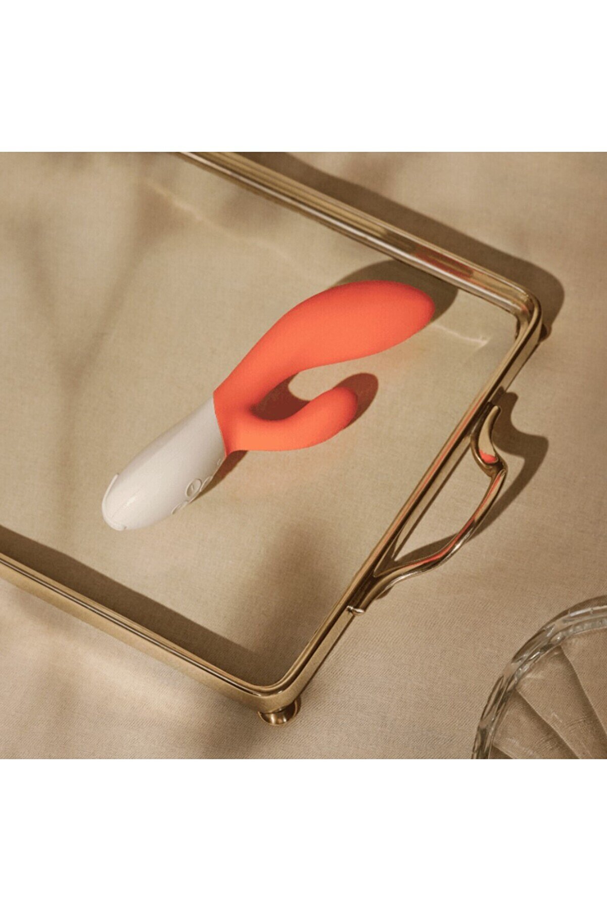 Erox Lelo İna 3 Coral Dual Acti̇on Massager Vi̇brat&ouml;r