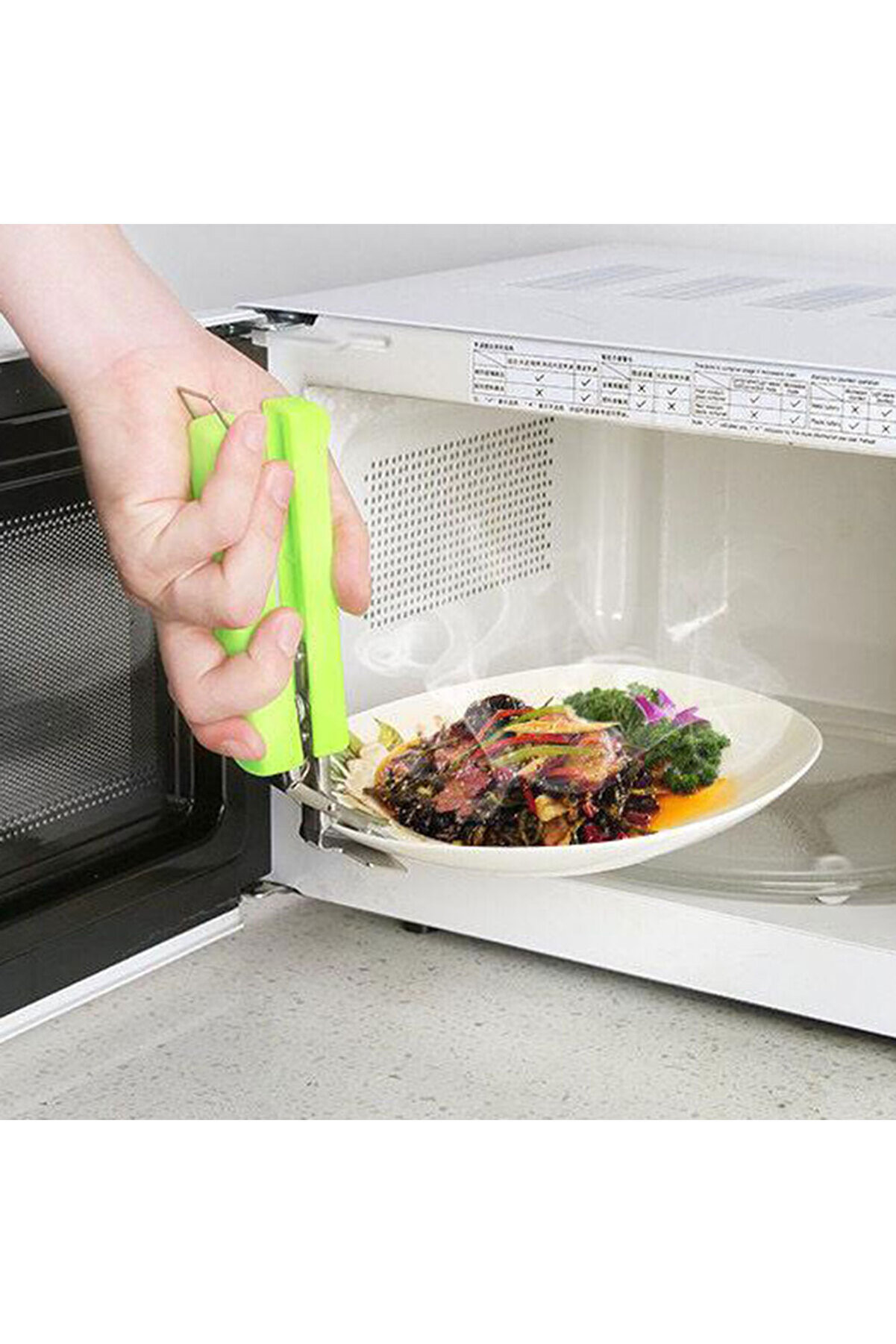 Go İthalat Sıcak Kase Tutacağı - Portati̇f Tava Sapı- Mi̇krodalga Maşası (4457)