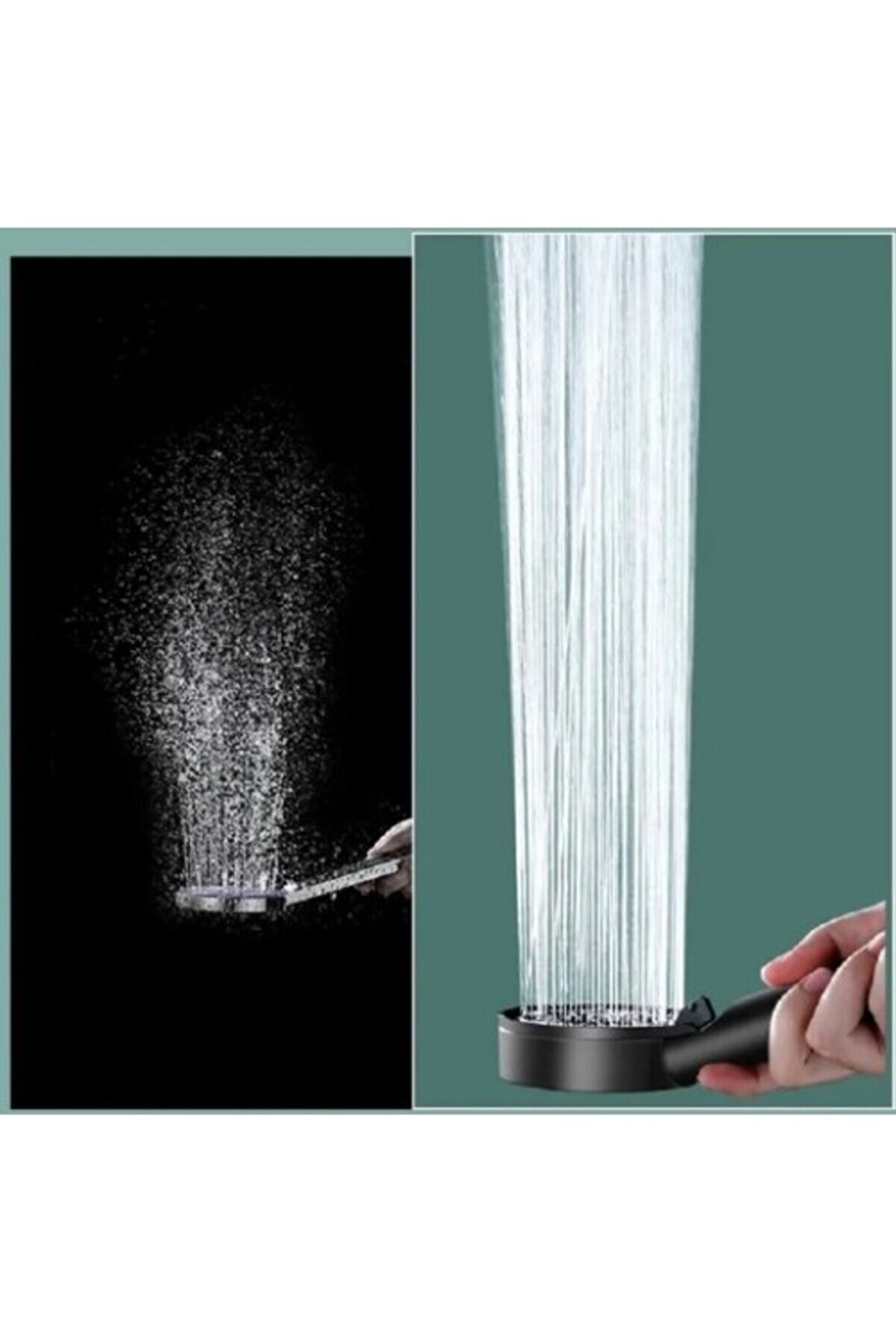 5 Kademeli̇ Duş Başlığı Si̇yah