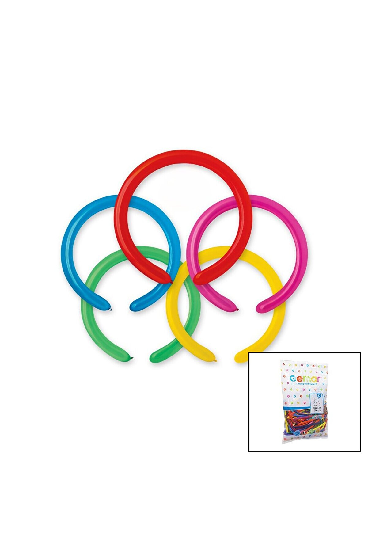 Go İthalat Sosi̇s Uzun Balon 2 İn&ccedil; - 5Cm - 100Pcs (4457)