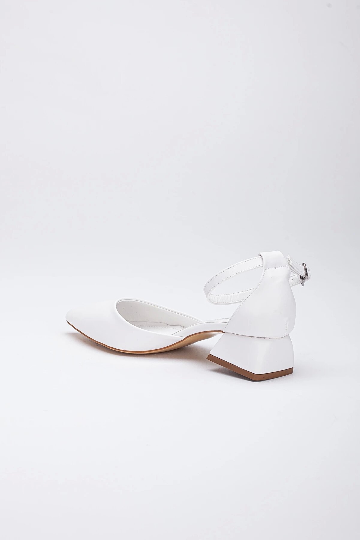 Gult Kadın 3 Cm Topuklu Günlük Yazlık Ayakkabı Beyaz