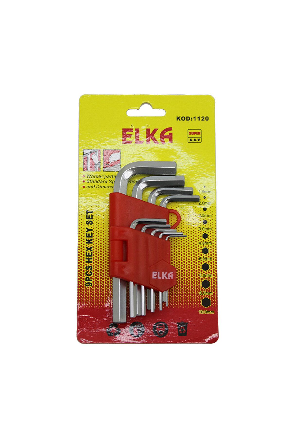 Go İthalat 9 Par&ccedil;a Kısa D&uuml;z Alyan (5440)