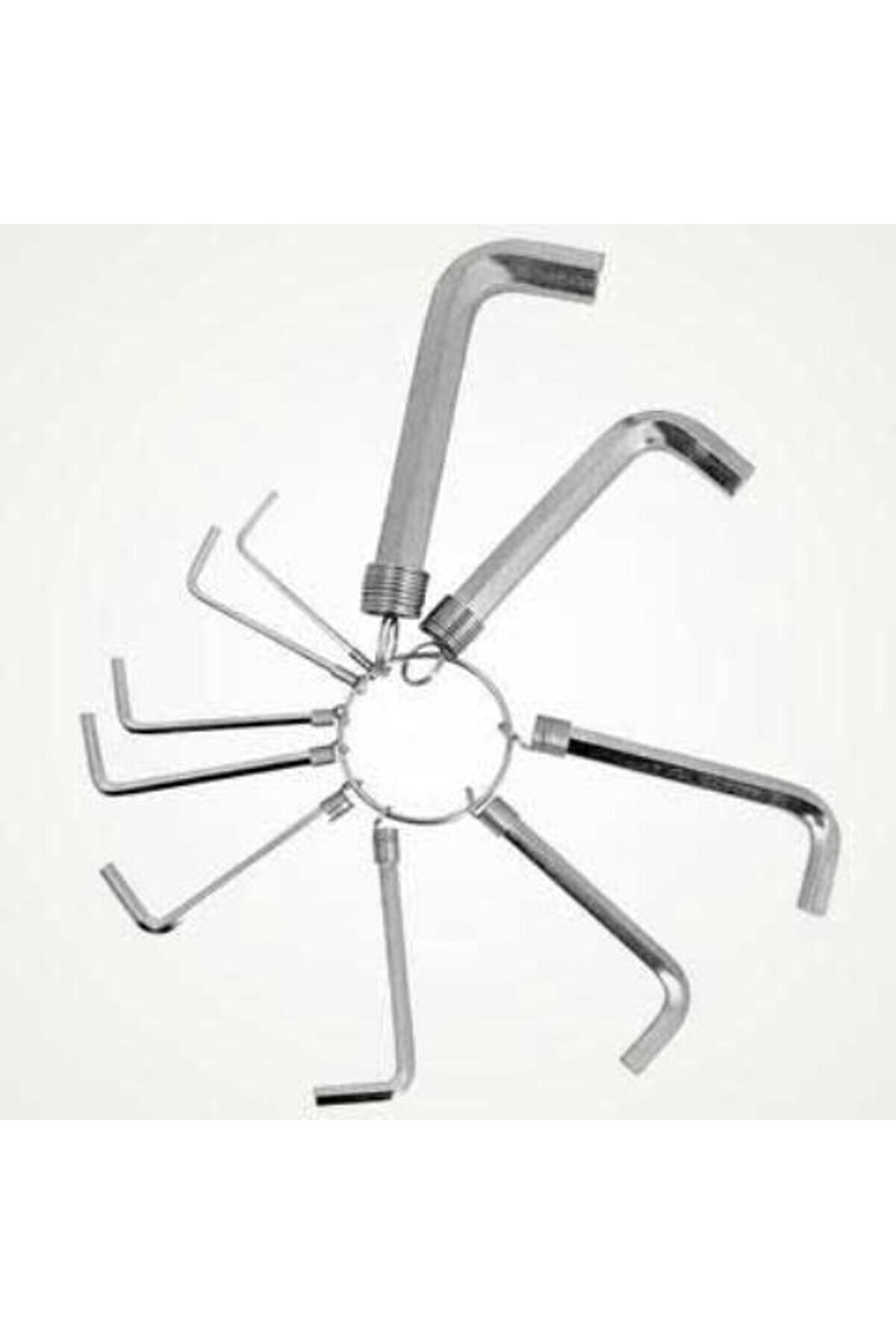 Go İthalat Allen Anahtar Takım Altı K&ouml;şeli̇ 10 Par&ccedil;a Alyan (4457)