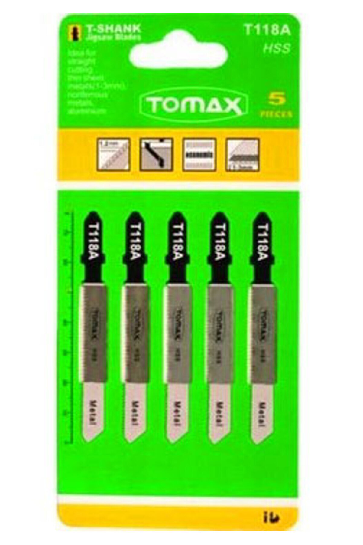 Go İthalat Metal 5 Par&ccedil;a Dekobaj Bı&ccedil;ak Dekupaj (4457)