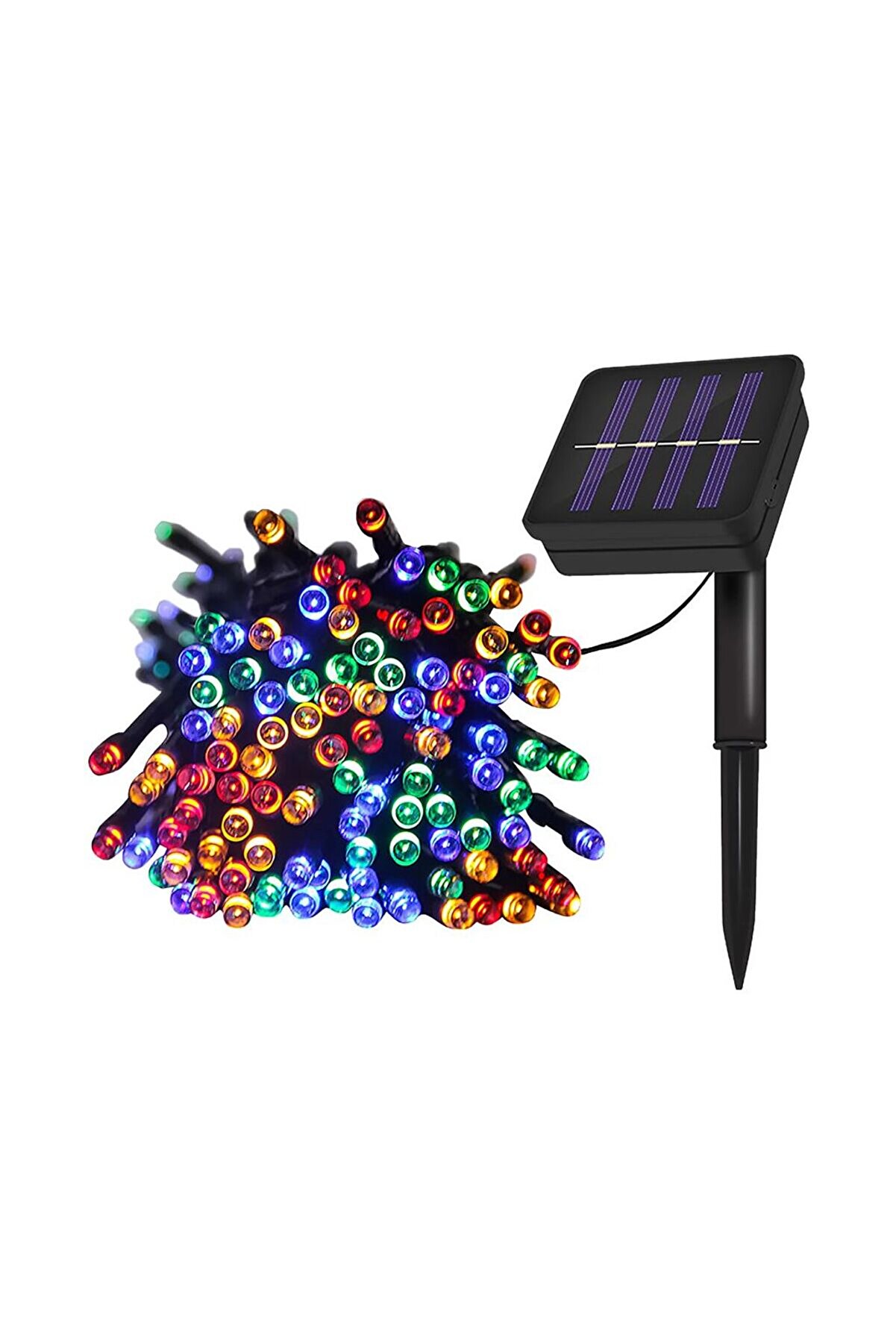 evimdeyokyok 12m 100 Led RGB SOLAR MZ3-004