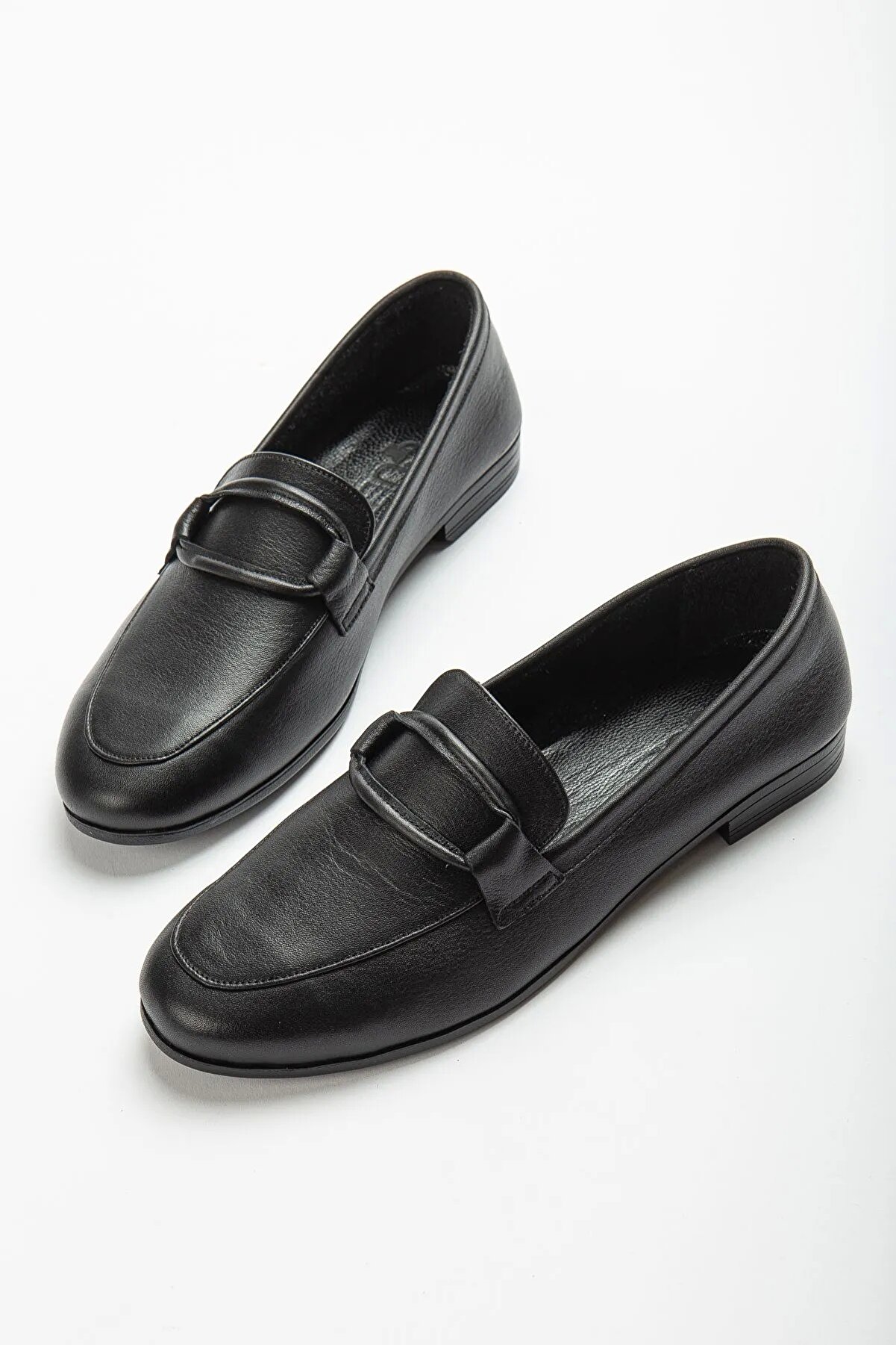 Gult Kadın Haki̇ki̇ Deri̇ Günlük Ayakkabı