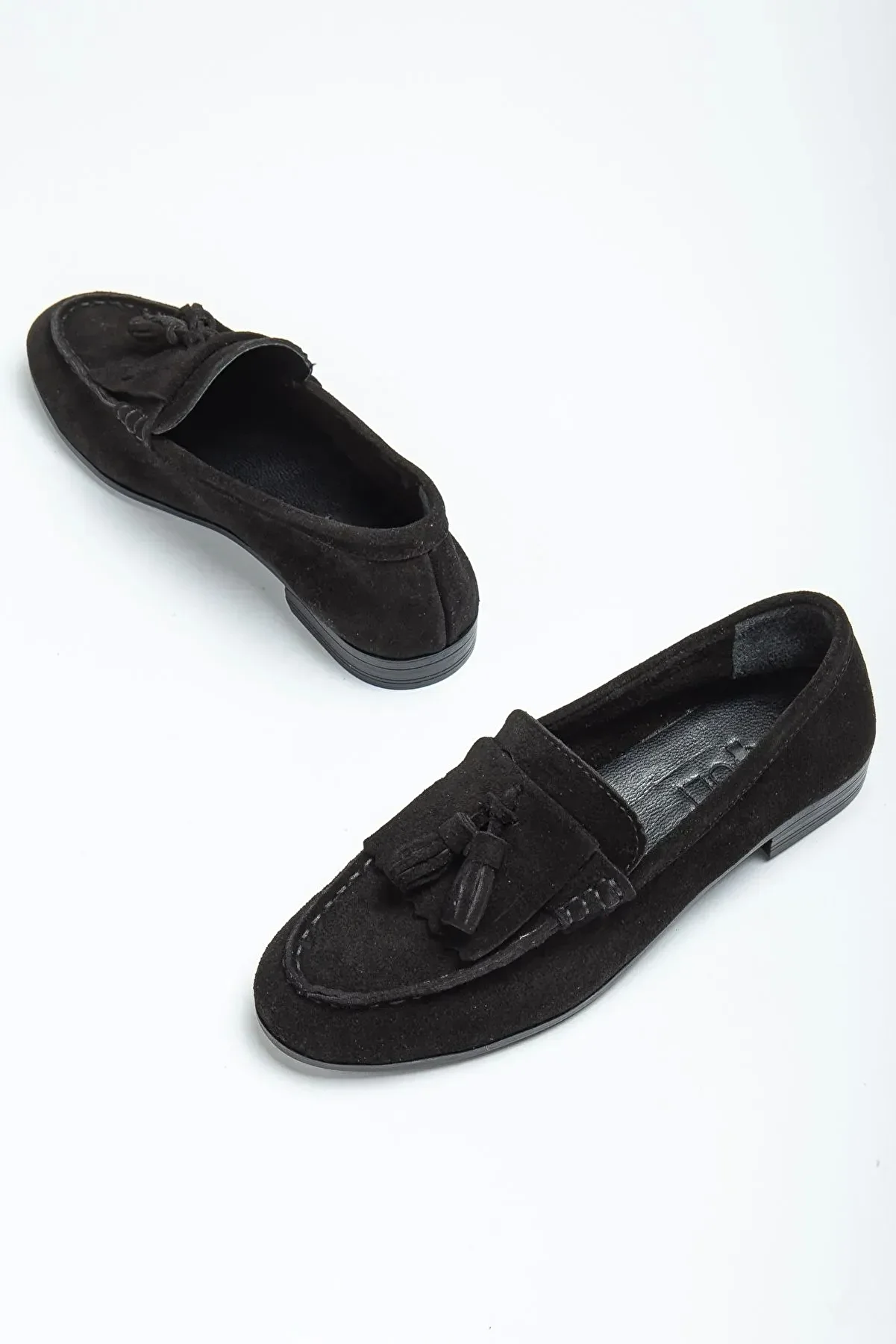 Gult Kadın Haki̇ki̇ Deri̇ Günlük Ayakkabı