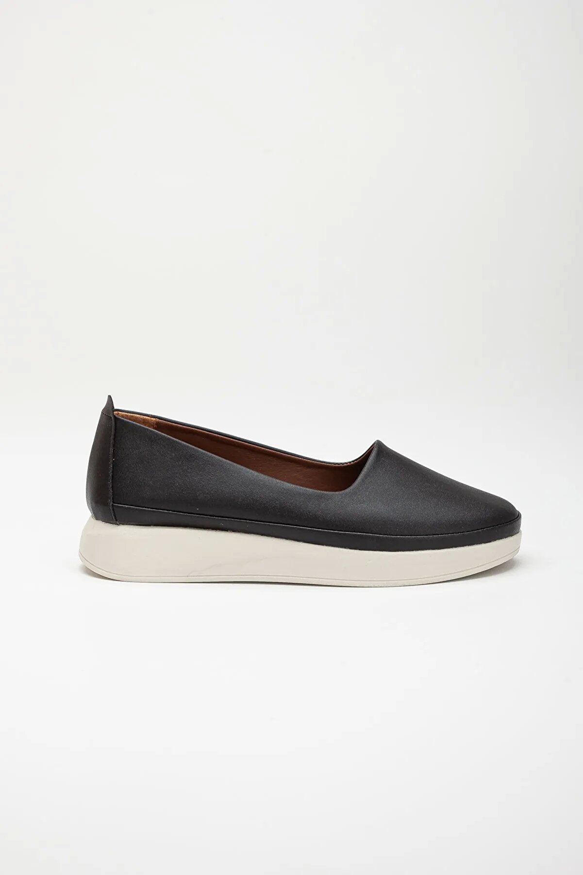 Gult Içi̇ Haki̇ki̇ Deri̇ Günlük Ayakkabı