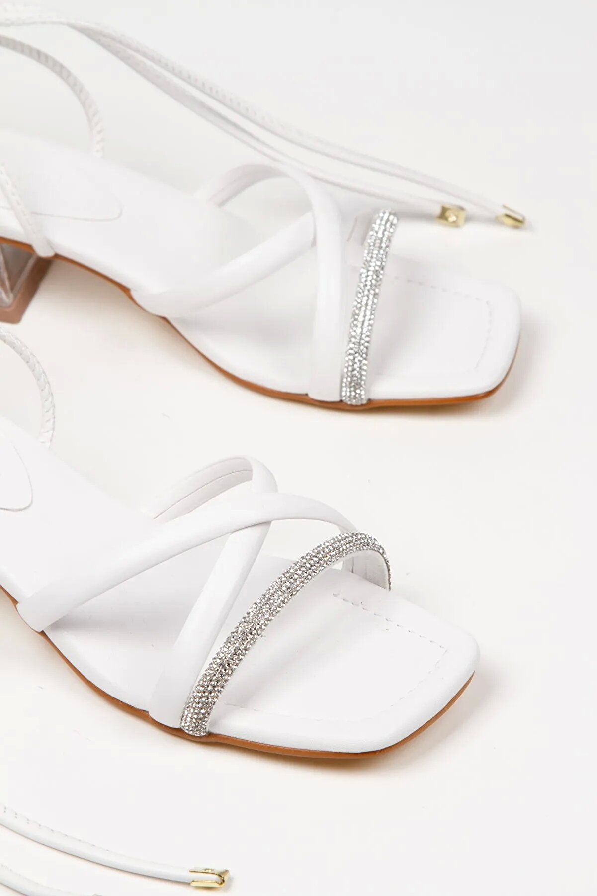 Gult Kadın Ipli̇ Ayakkabı Şeffaf