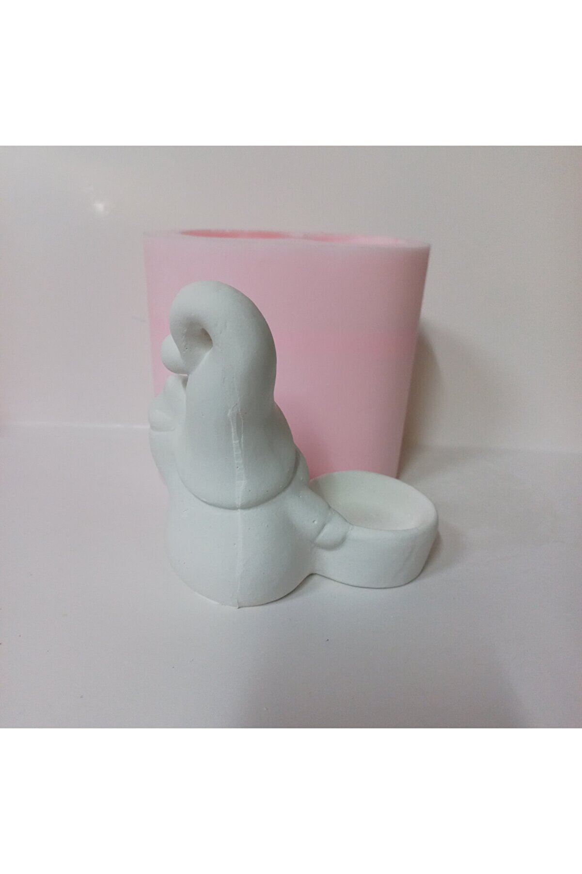 Kalıpcınızburada Noel Baba Teali̇ght  Mumluk Si̇li̇kon Kalıp - K7537