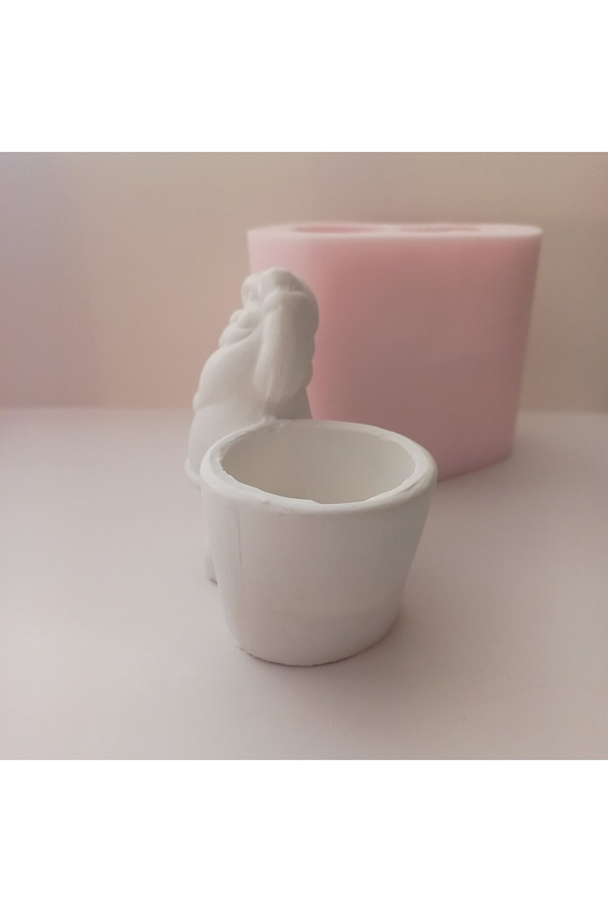 Kalıpcınızburada Noel Baba Saksı Si̇li̇kon Kalıp - K7535