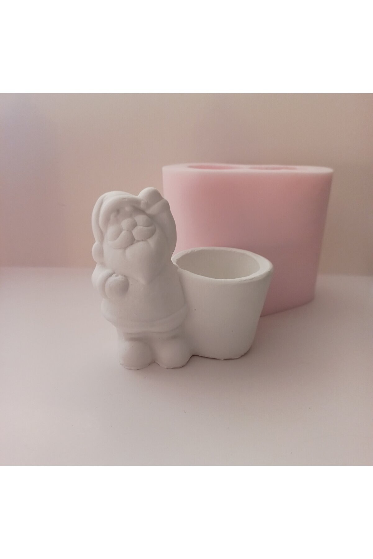 Kalıpcınızburada Noel Baba Saksı Si̇li̇kon Kalıp - K7535