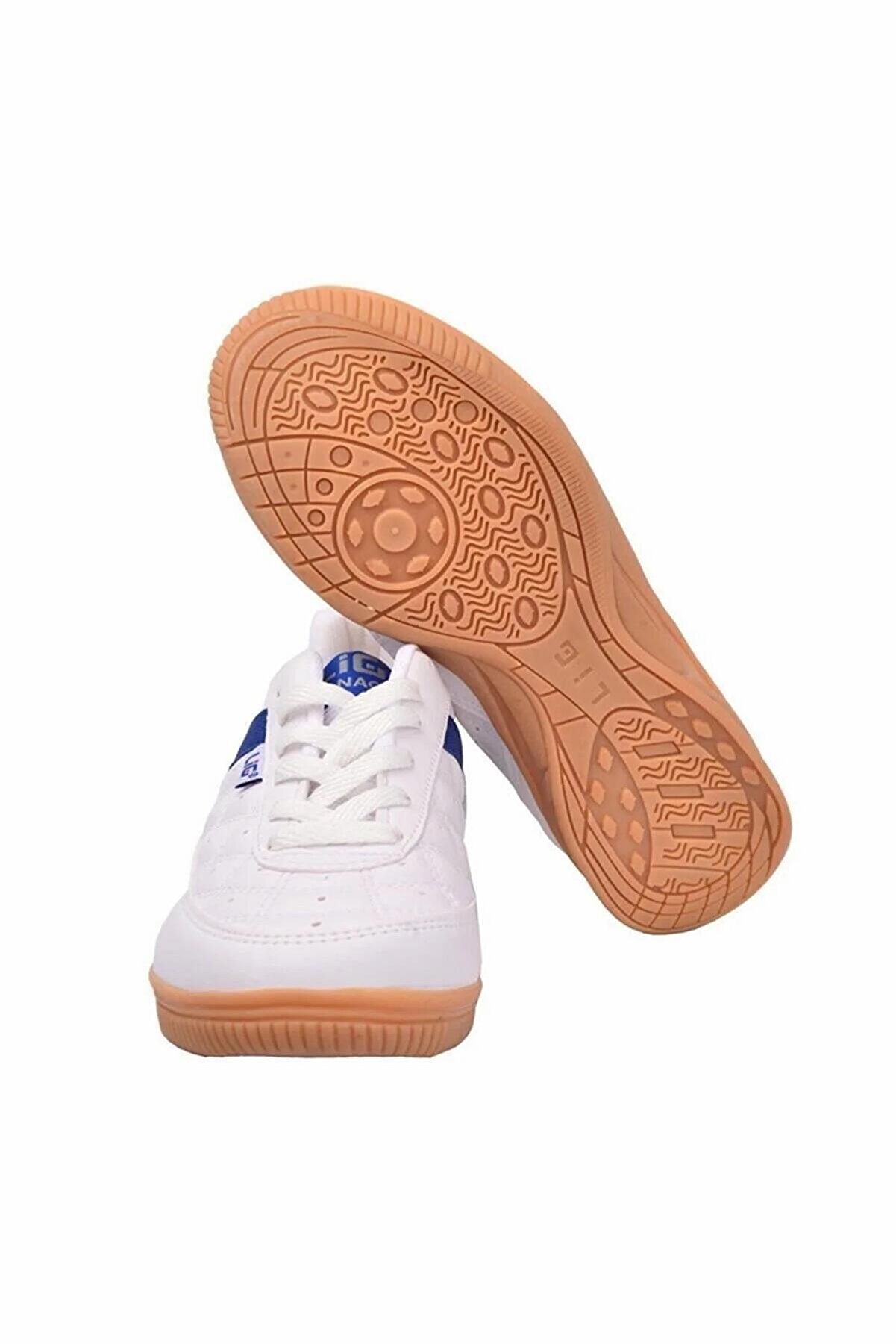 Lıg Futsal Ayakkabı Salon Ayakkabısı - Beyaz - Monaco