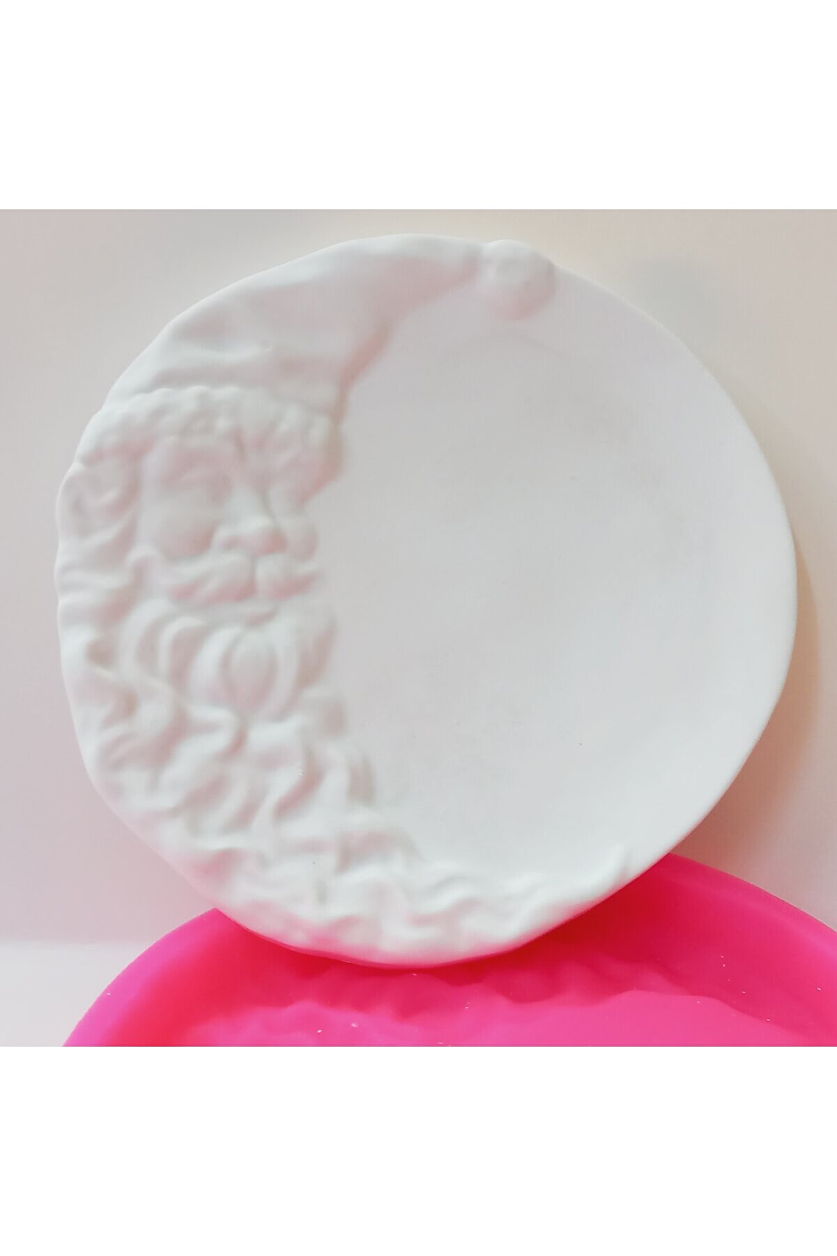 Kalıpcınızburada Noel  Baba  Duvar Süsü Si̇li̇kon Kalıp