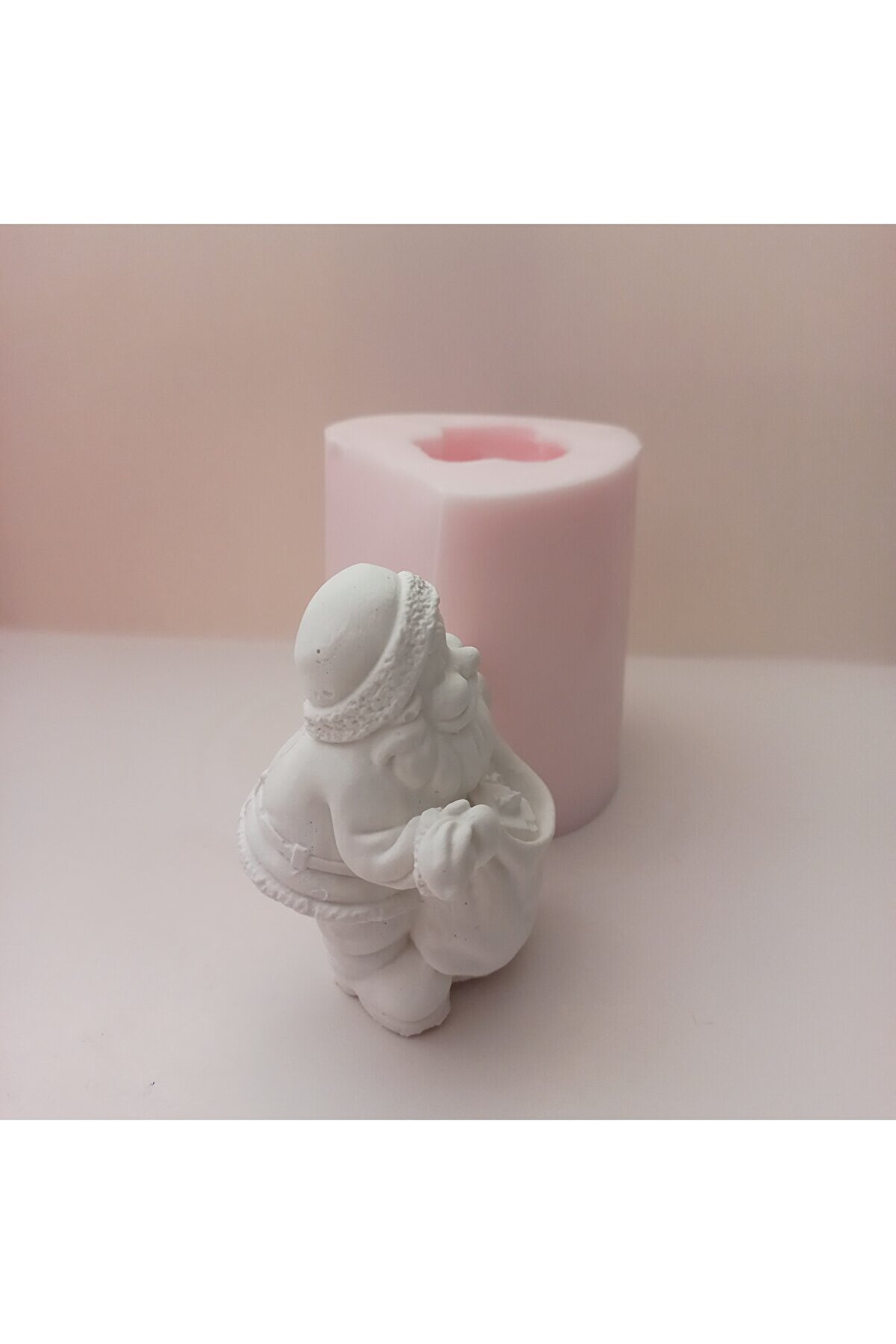 Kalıpcınızburada Noel Baba Bi̇blo Si̇li̇kon Kalıp - K7542