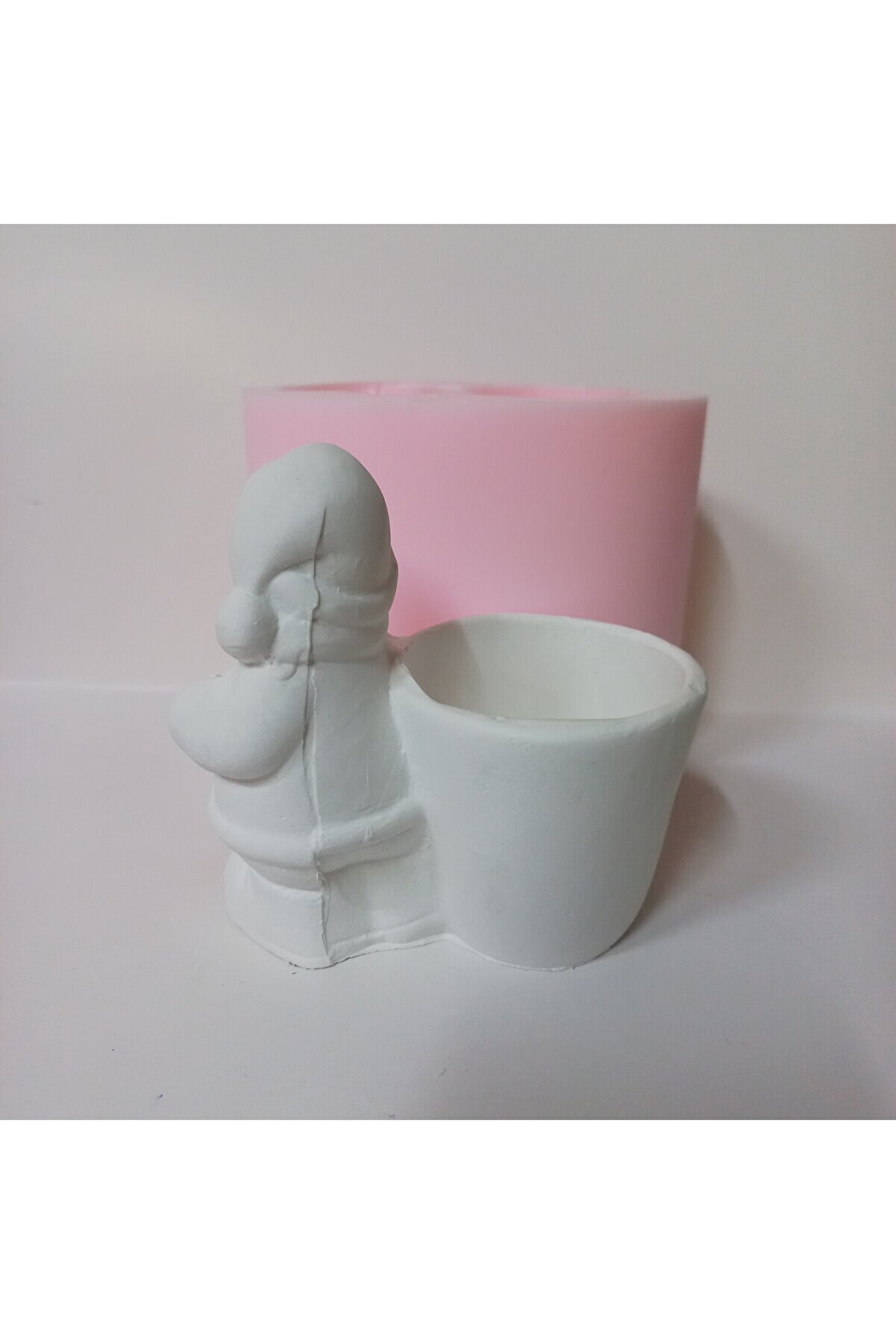 Kalıpcınızburada Kardan Adam  Saksı Si̇li̇kon Kalıp - K7538